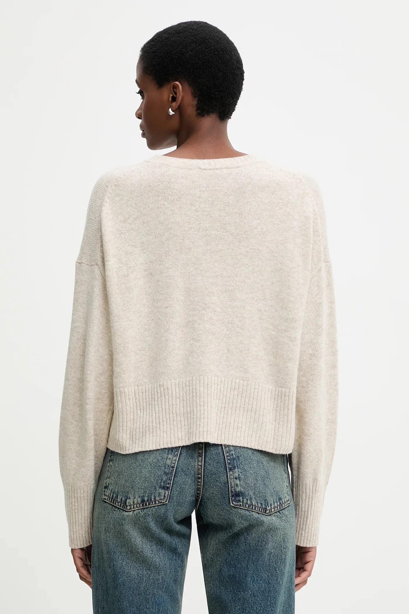 Свитер из смесовой шерсти - фото 3