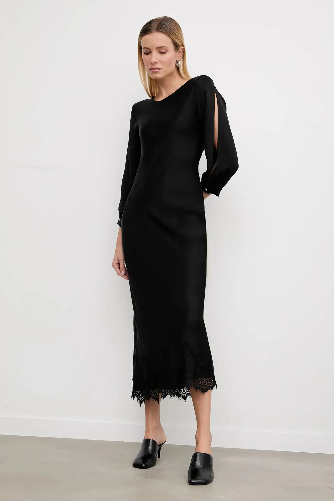 Платье из вискозы