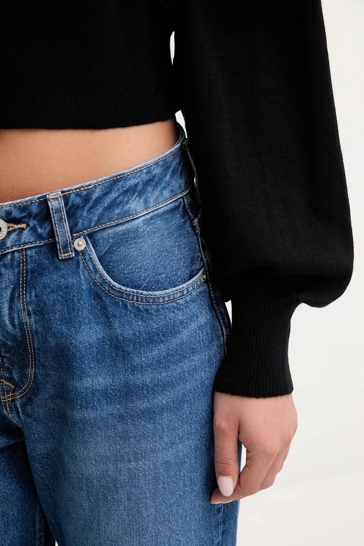 Свитер из смесовой шерсти - фото 5