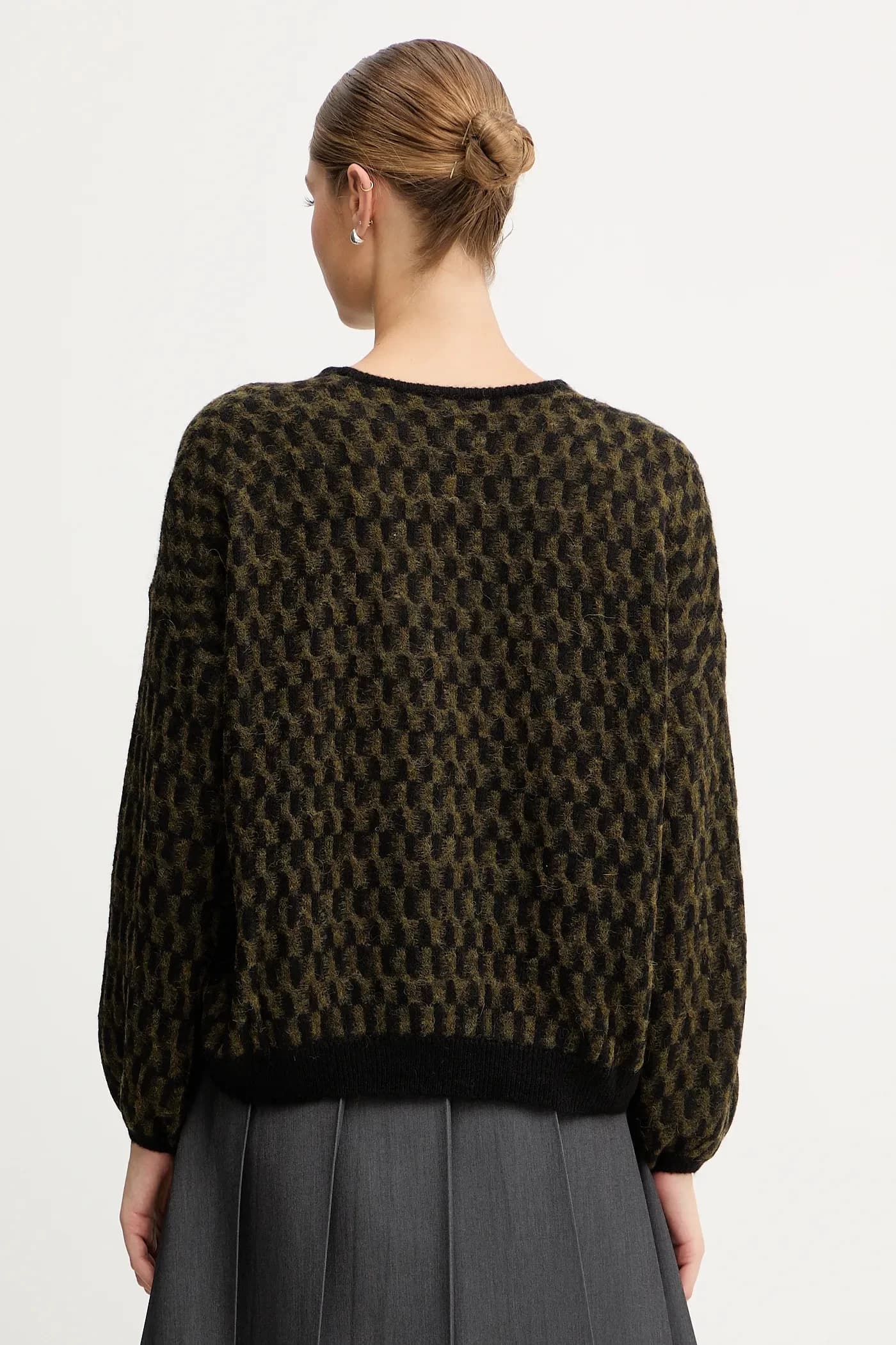 Свитер из смесовой шерсти - фото 3