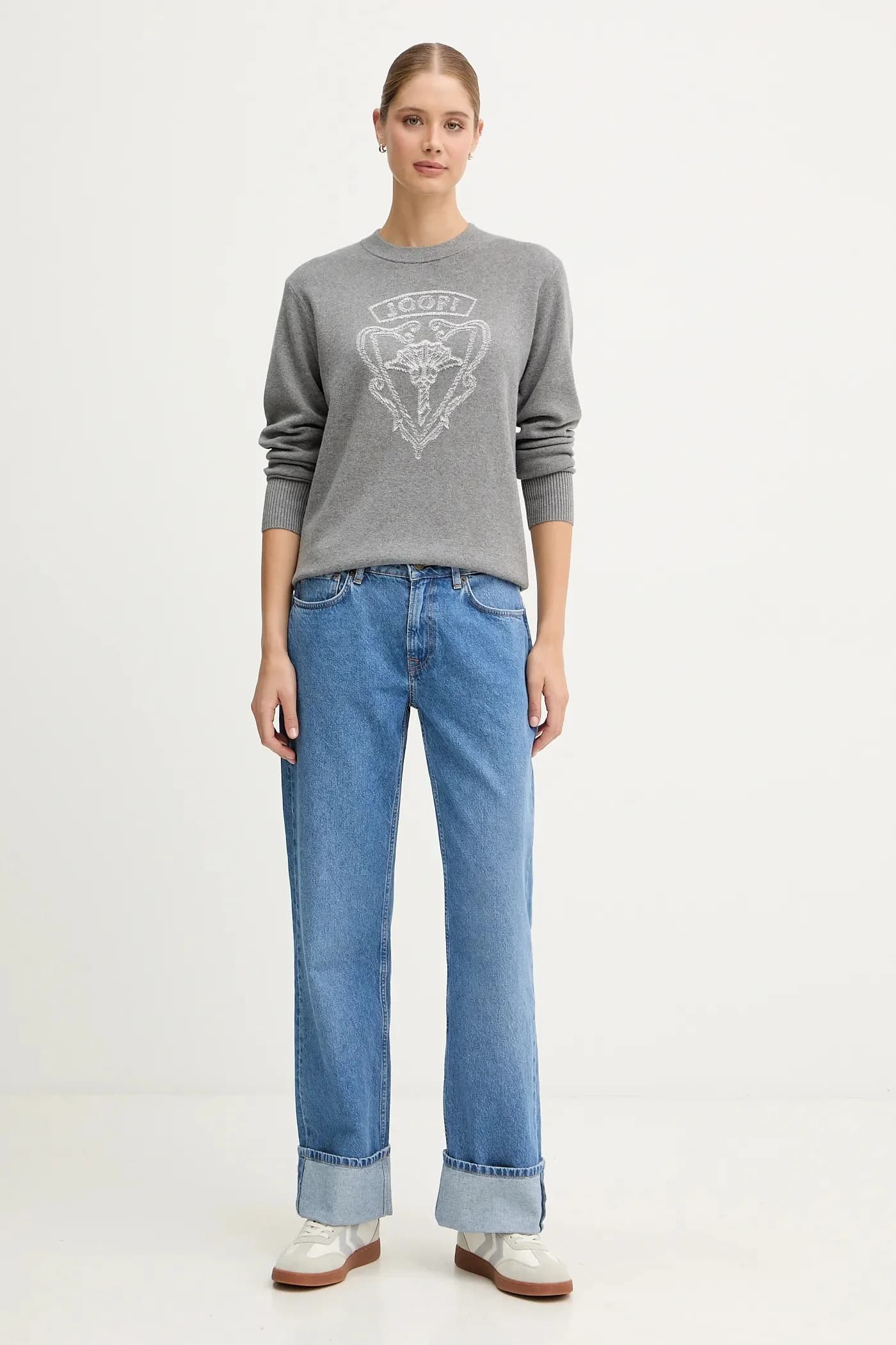 Свитер из смесового шелка - фото 2