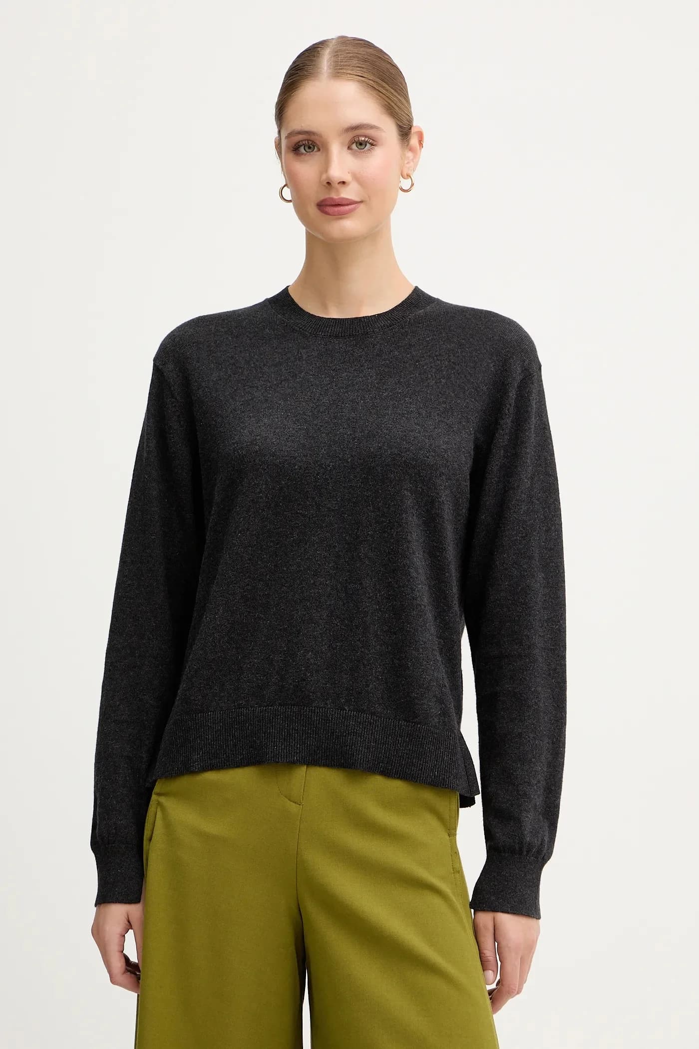 Свитер из смесовой шерсти