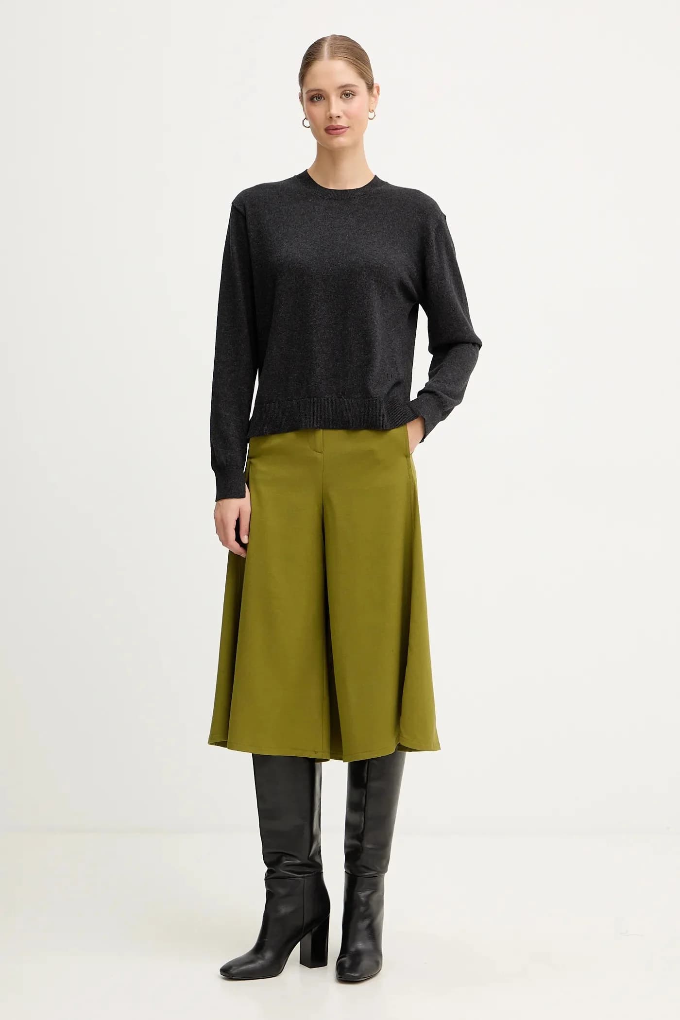 Свитер из смесовой шерсти - фото 2