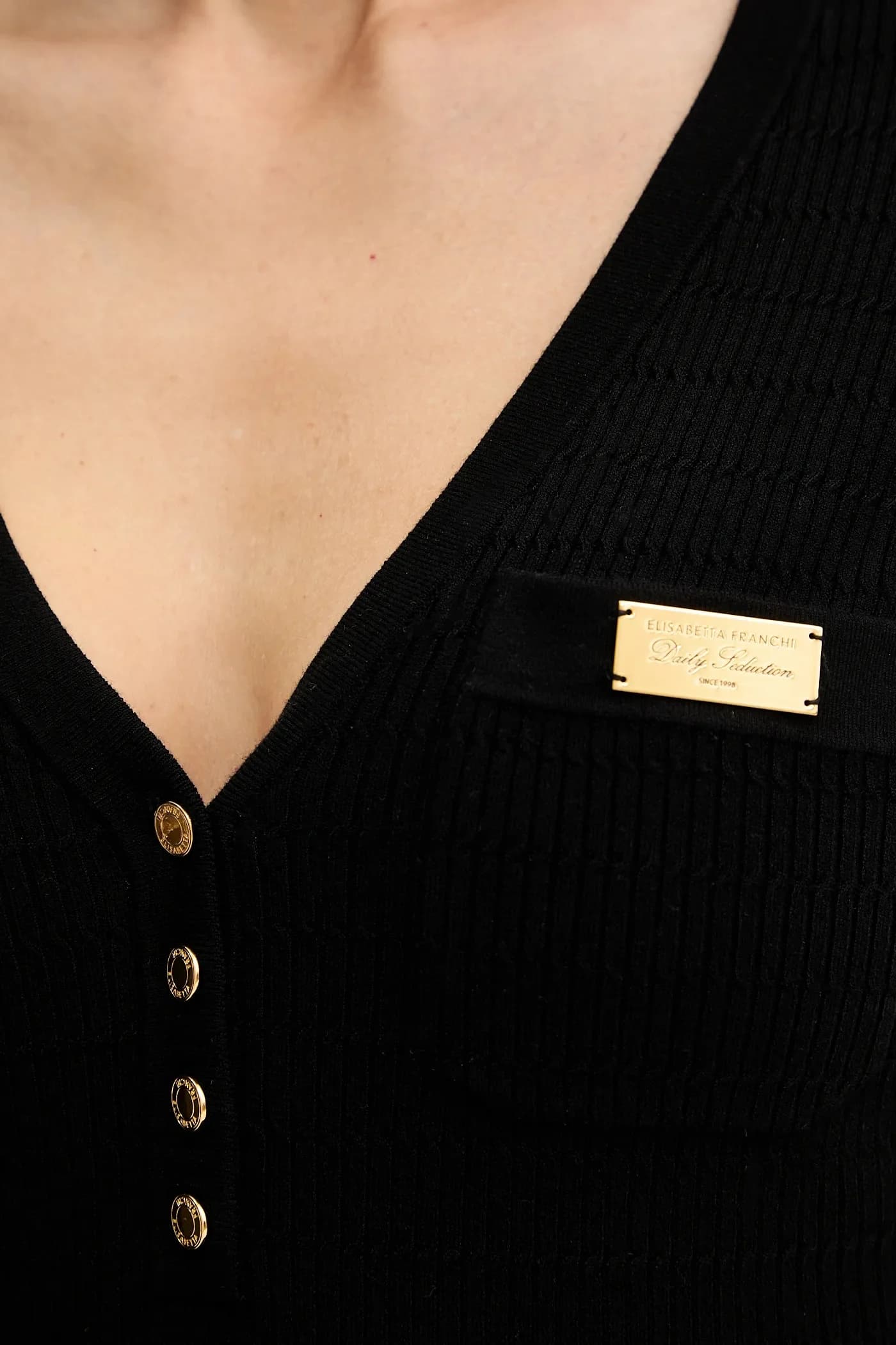 Платье с добавлением шелка - фото 5