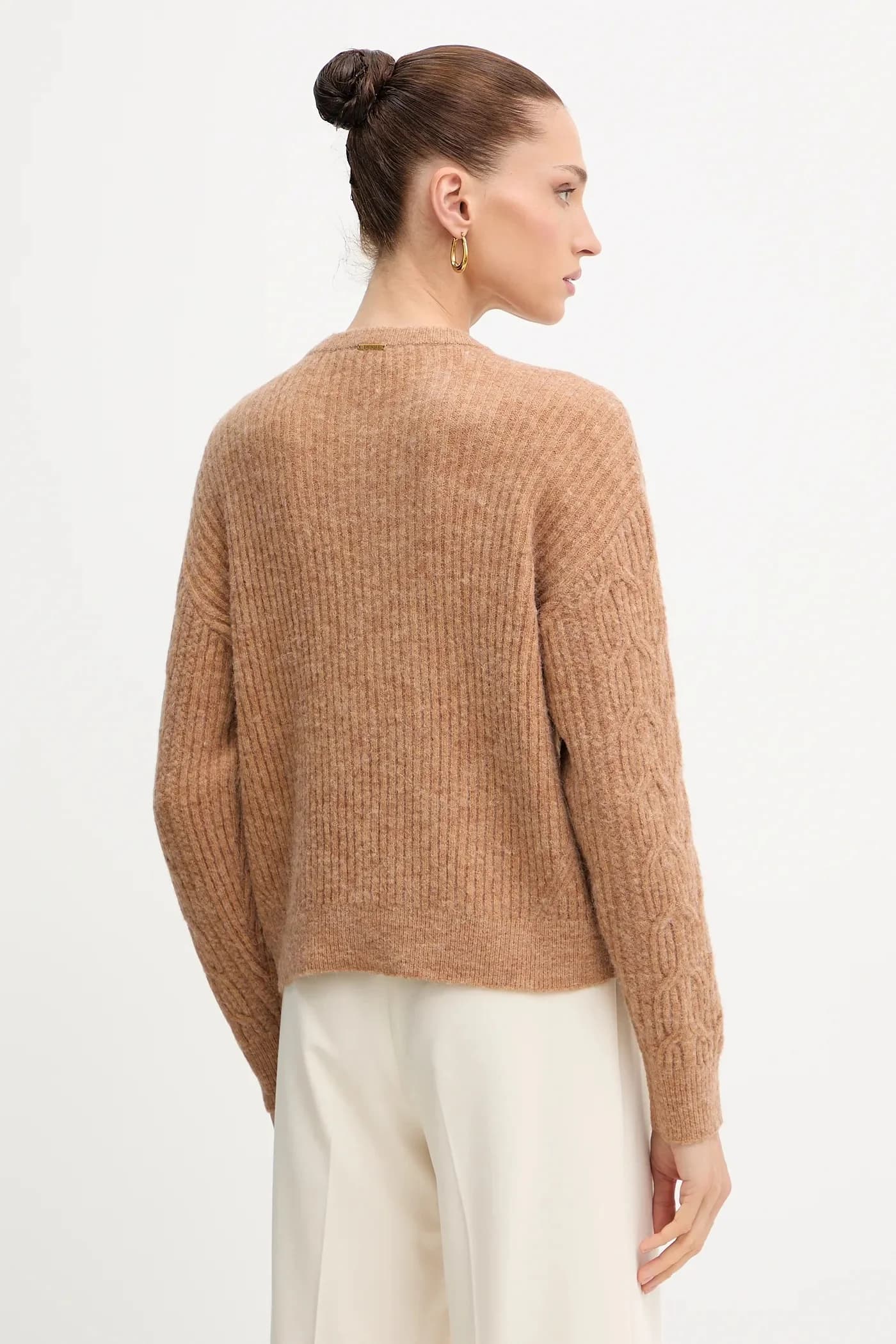 Свитер из смесовой шерсти - фото 3