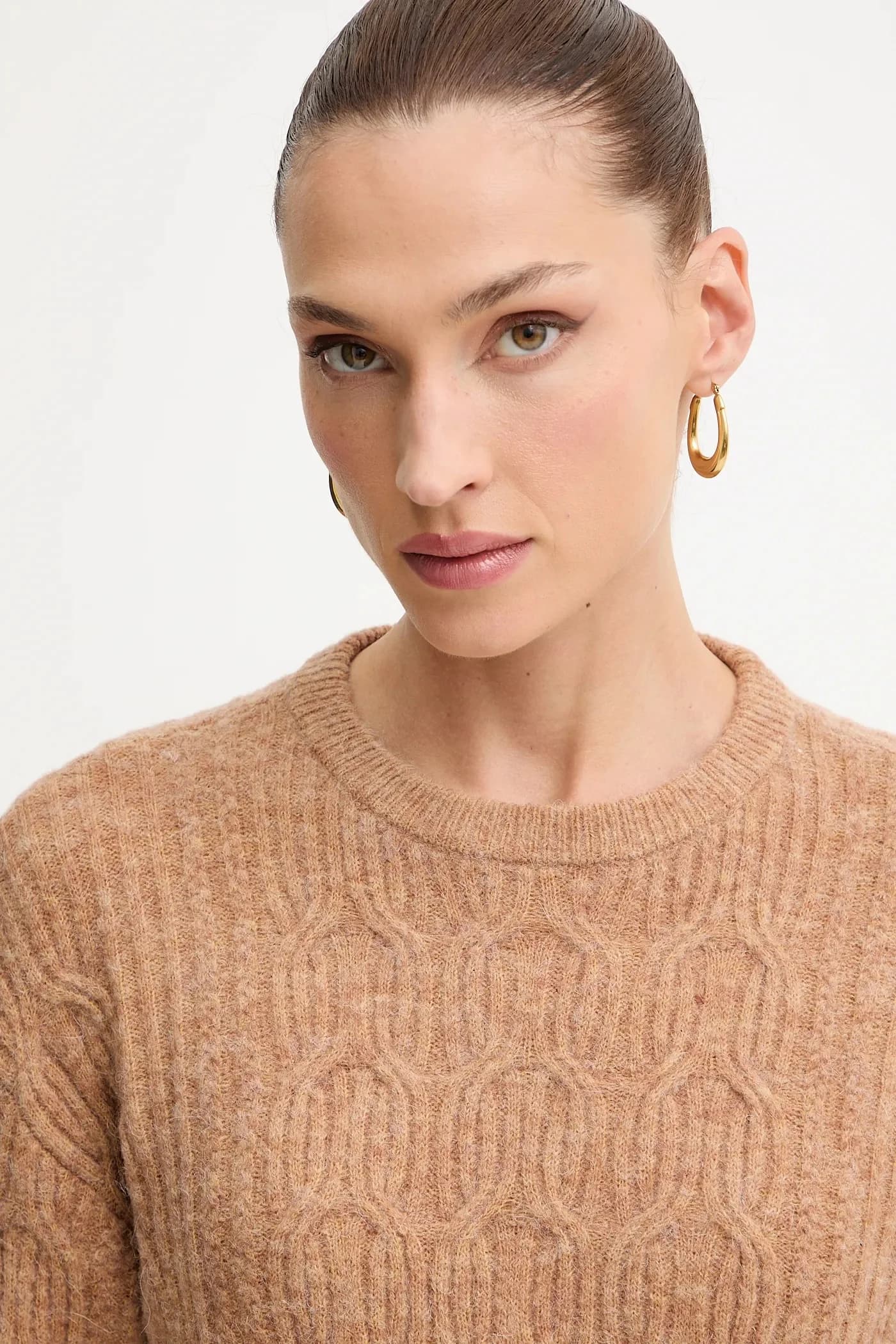 Свитер из смесовой шерсти - фото 4