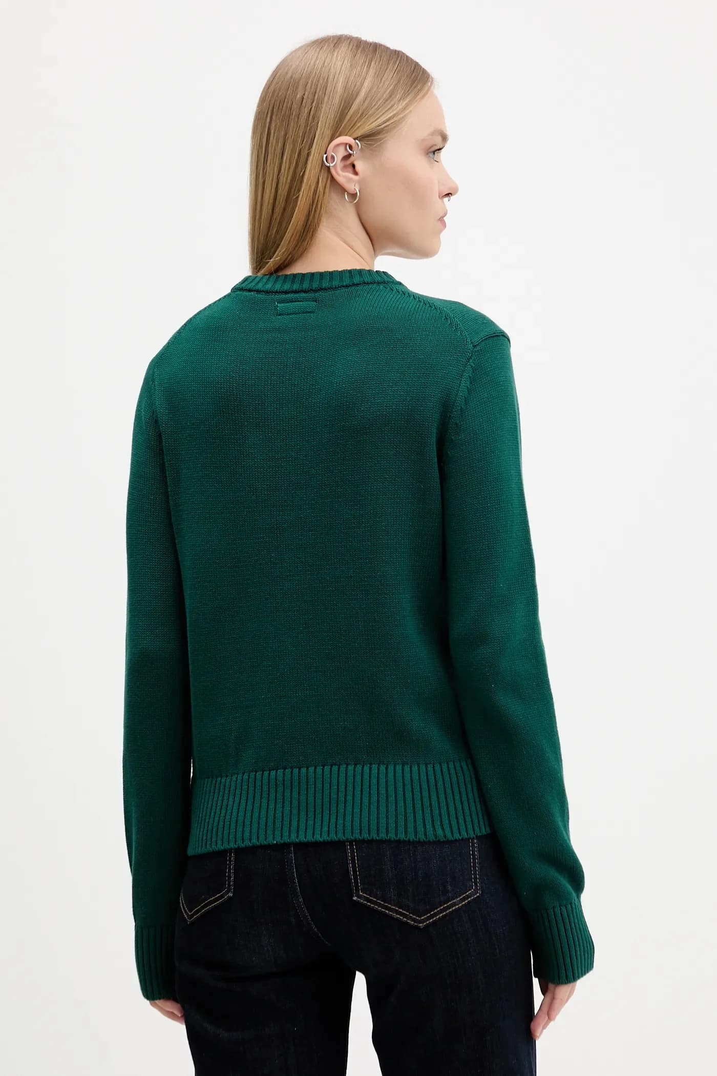 Хлопковый свитер - фото 3