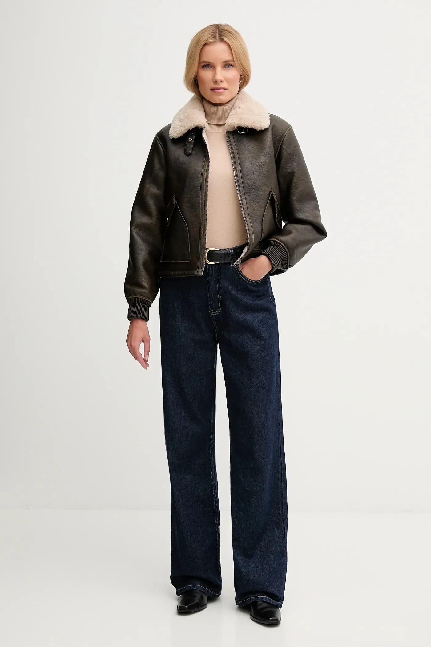 Детский свитер из смесовой шерсти - фото 2