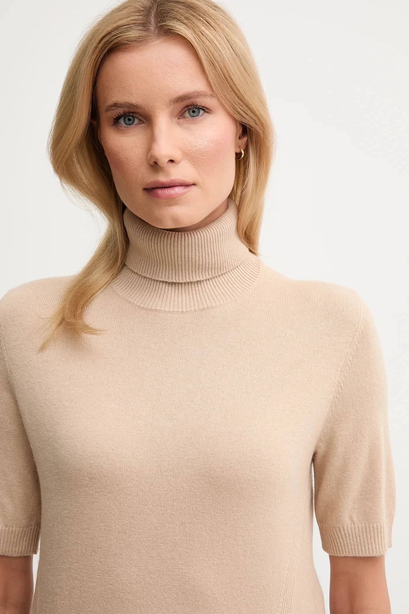 Детский свитер из смесовой шерсти - фото 4