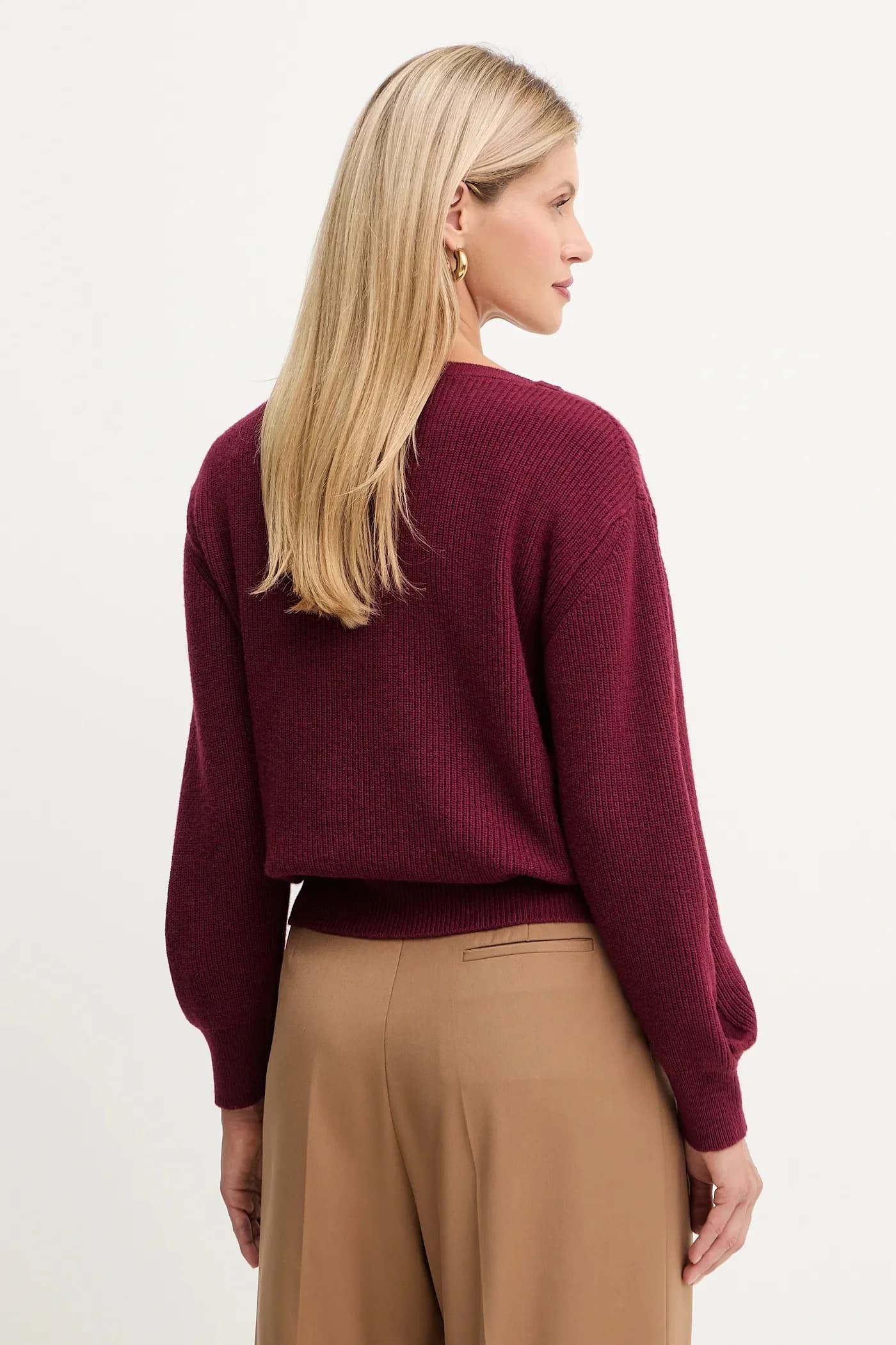 Свитер из смесовой шерсти - фото 3