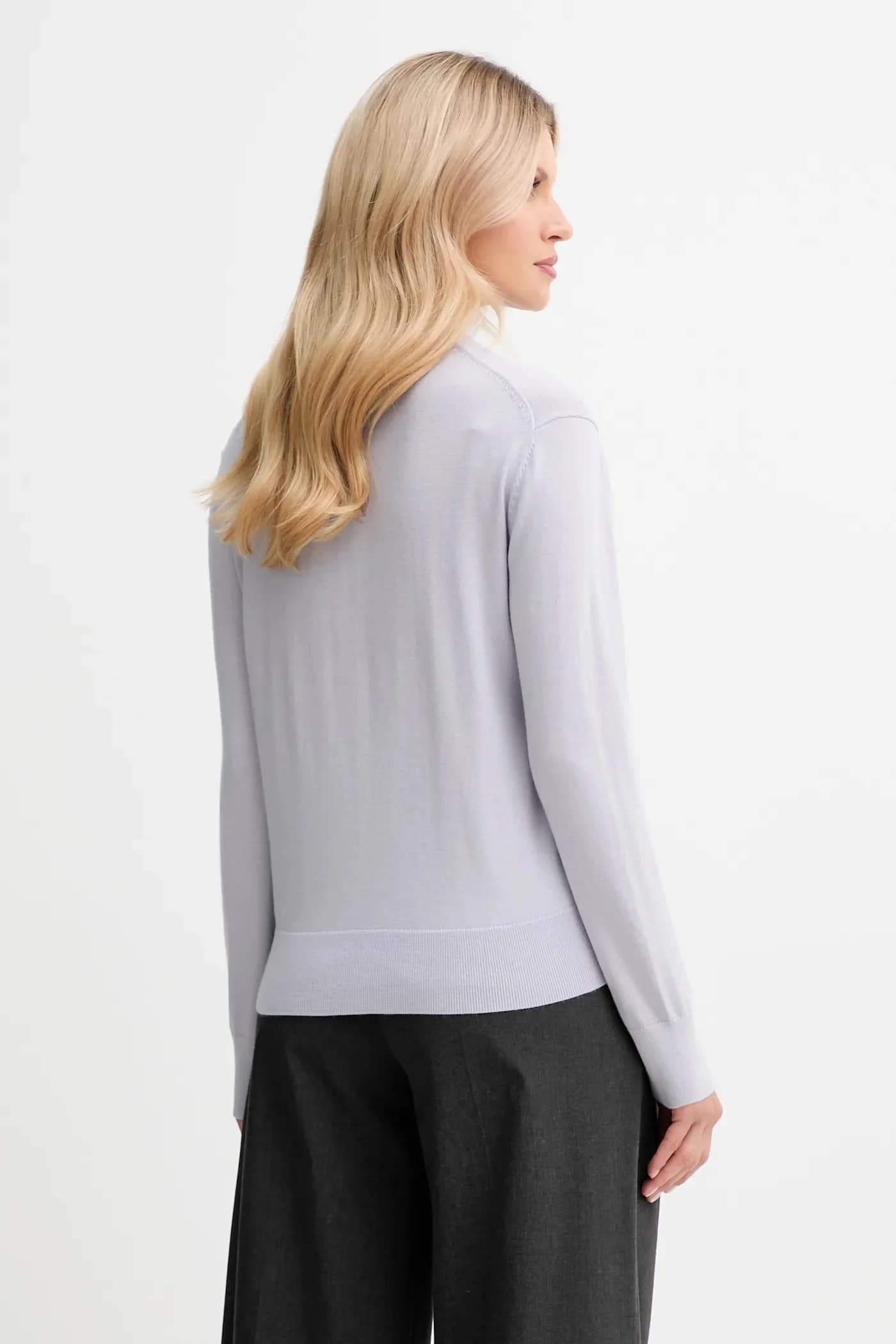 Свитер из смесовой шерсти - фото 3