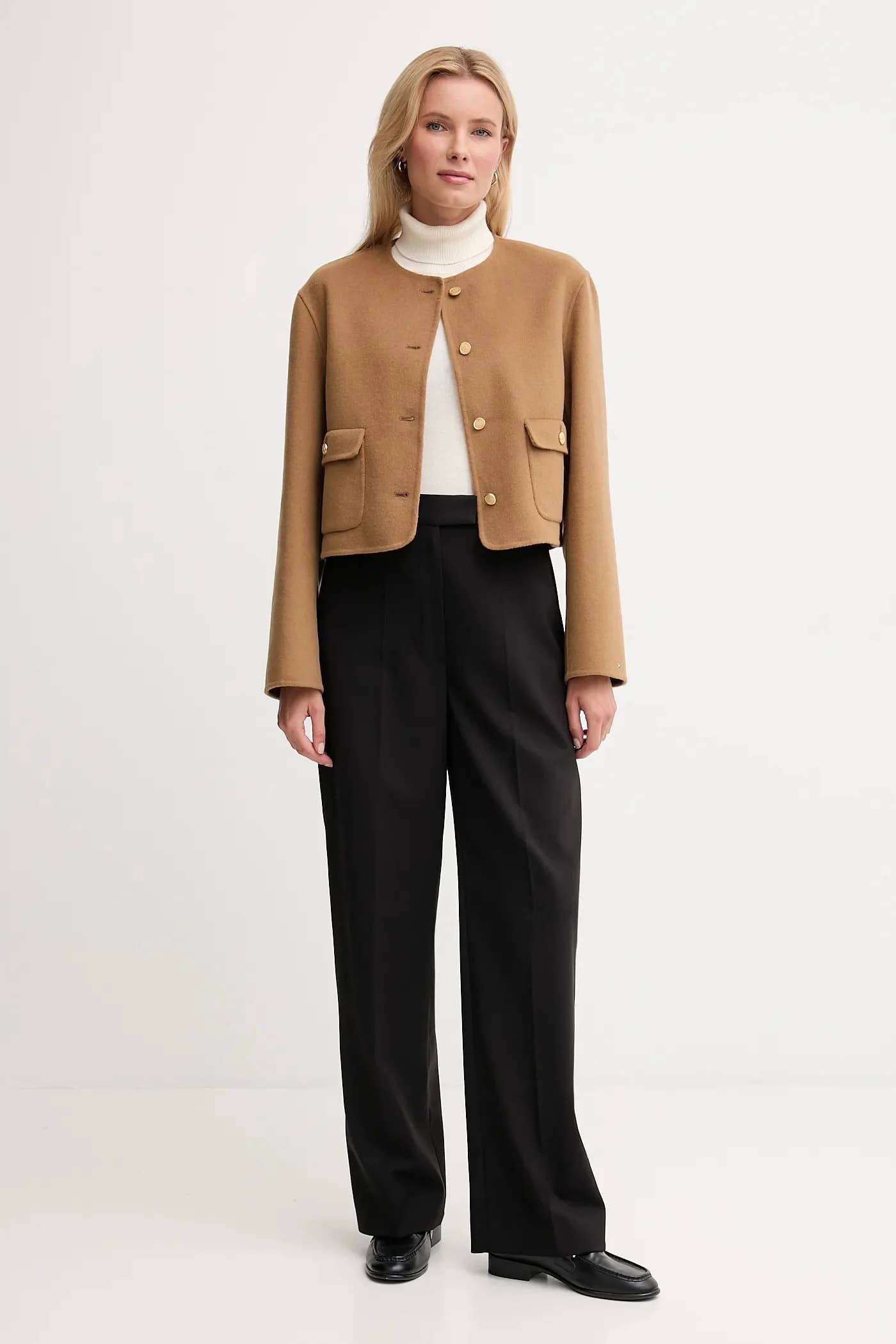 Детский свитер из смесовой шерсти - фото 2