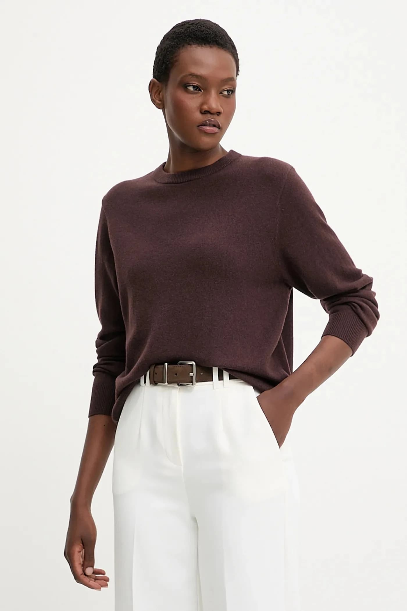 Свитер из мериносовой шерсти - фото 4