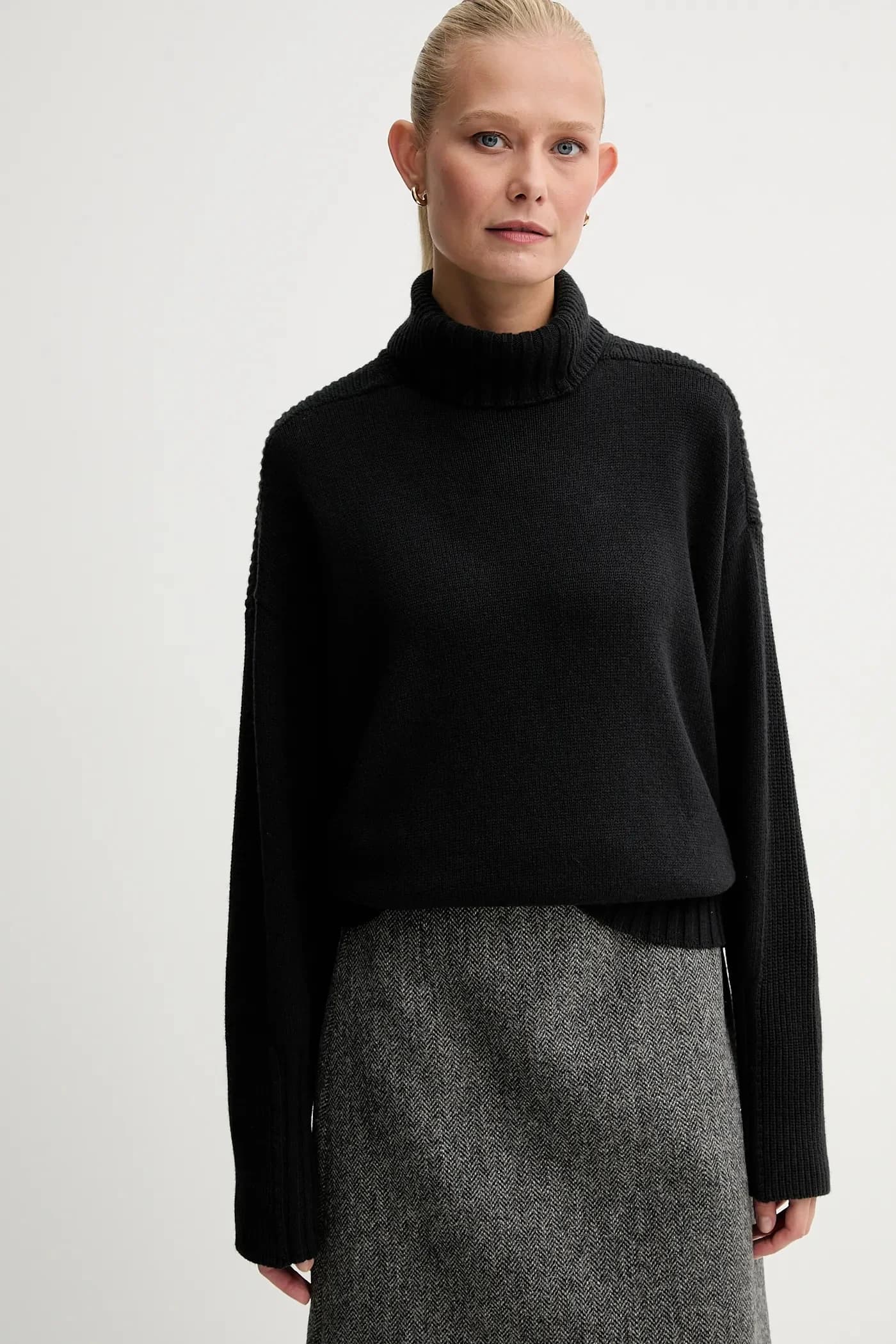 Свитер из смесовой шерсти - фото 4