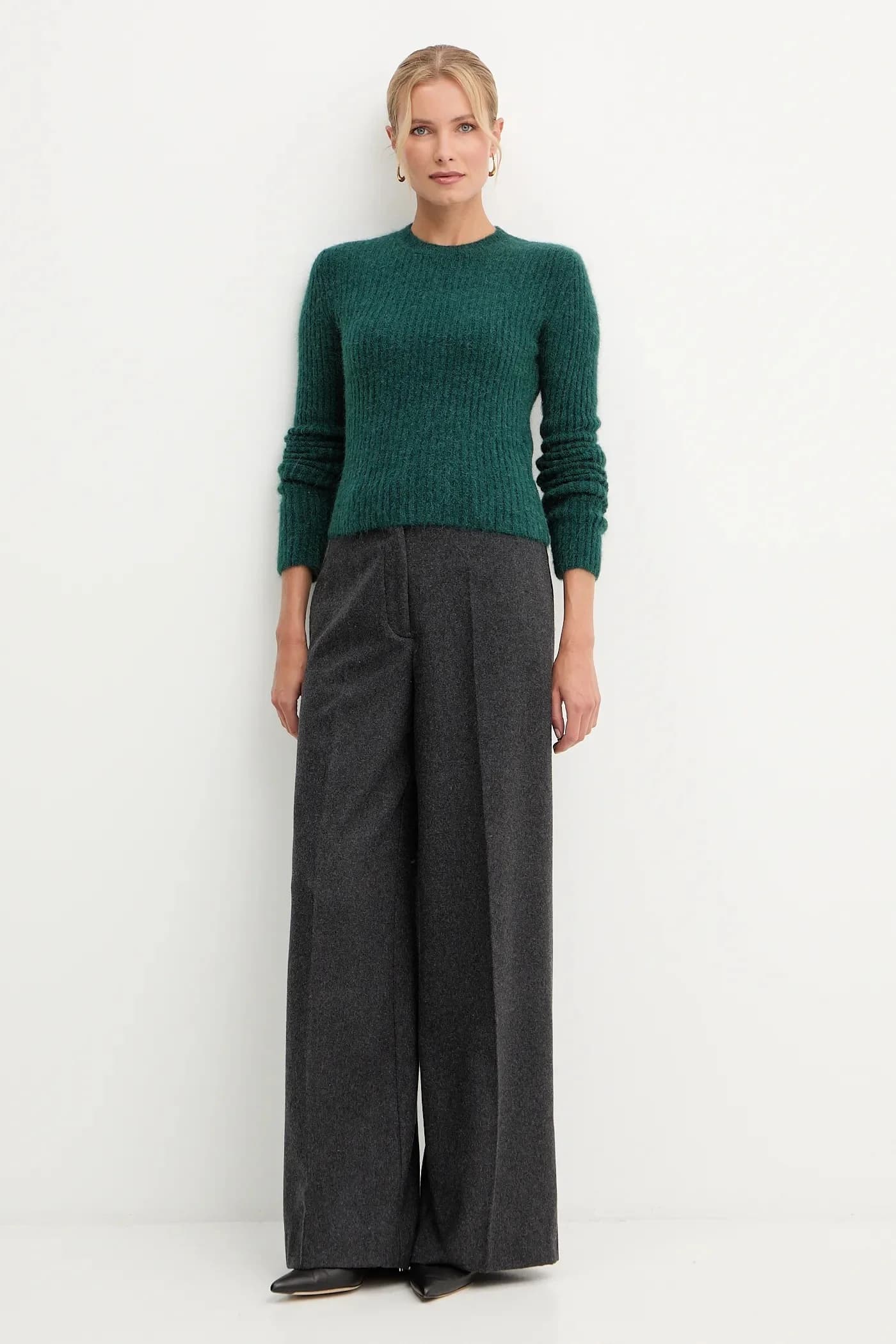 Свитер из шерсти альпаки - фото 2