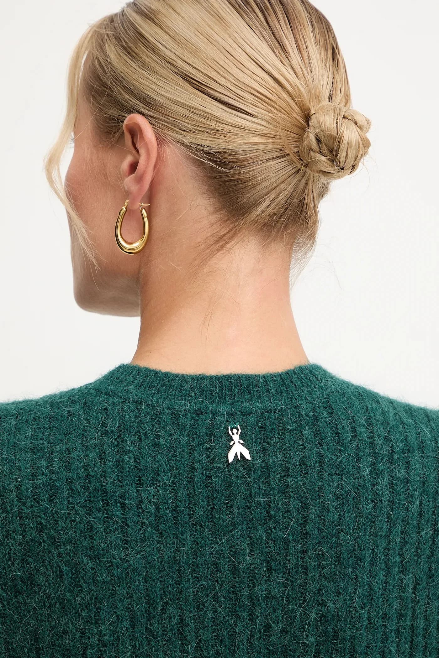 Свитер из шерсти альпаки - фото 5