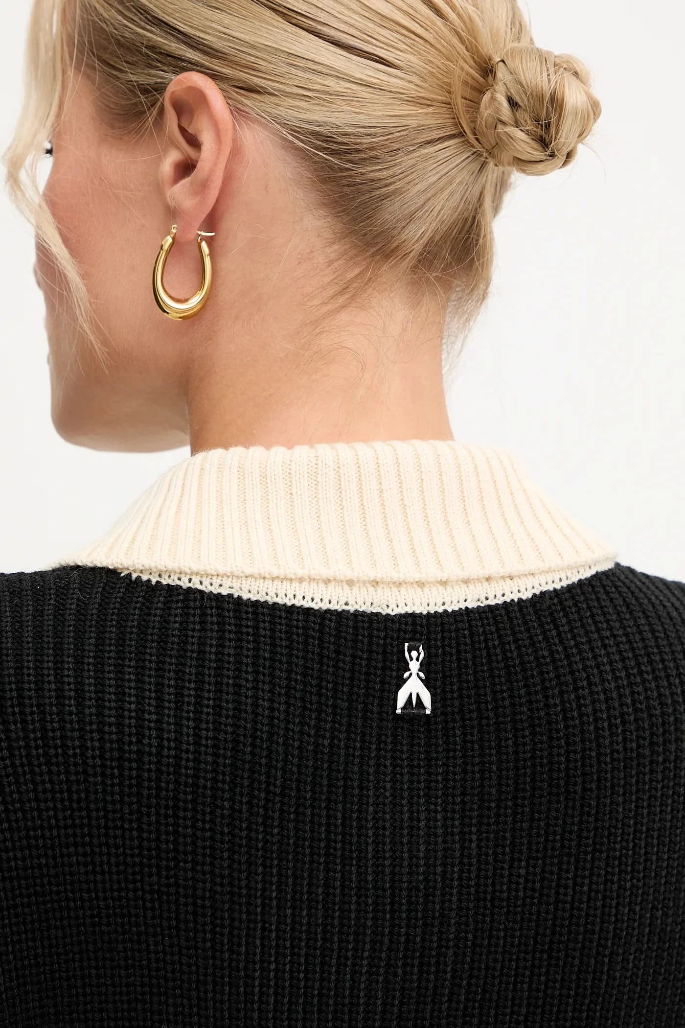 Свитер из смесовой шерсти - фото 4