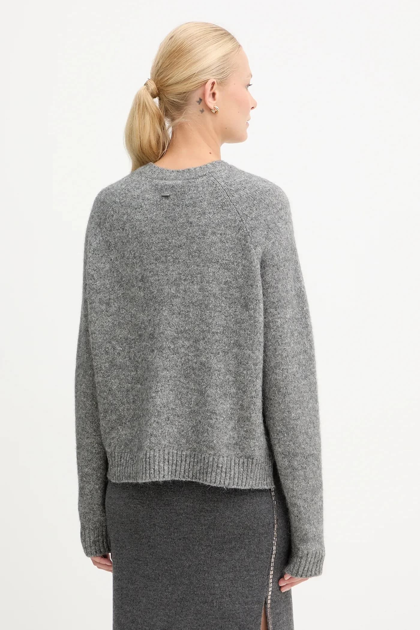 свитер Febisan из смесовой шерсти - фото 3