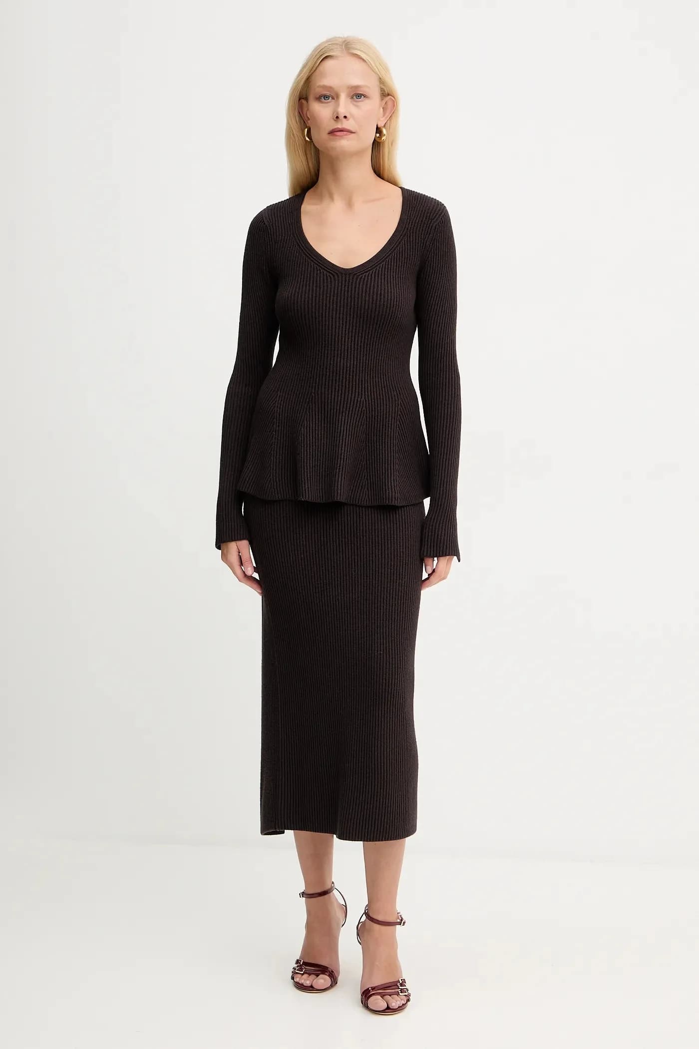 Свитер из смесовой шерсти - фото 2