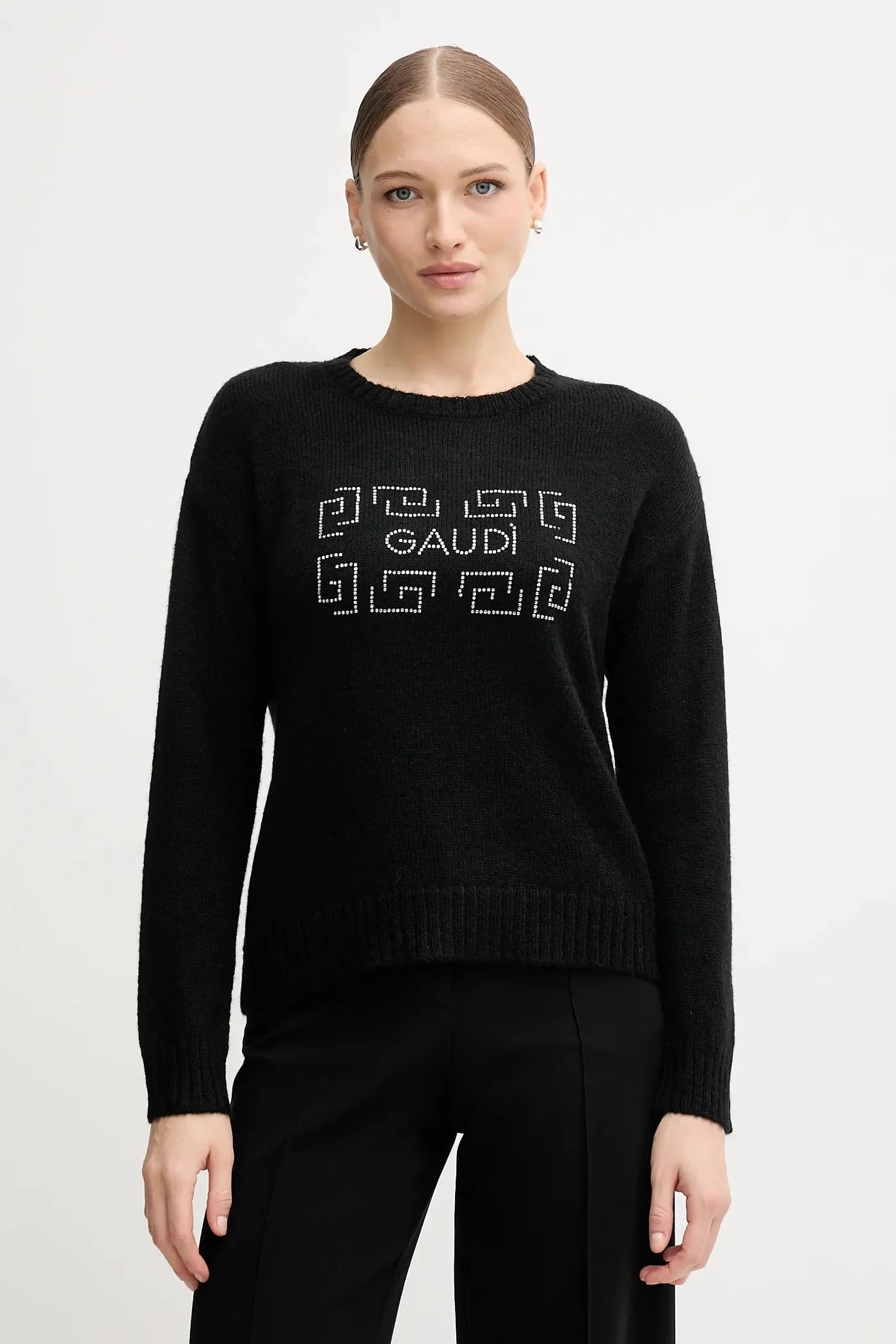 Свитер из смесовой шерсти