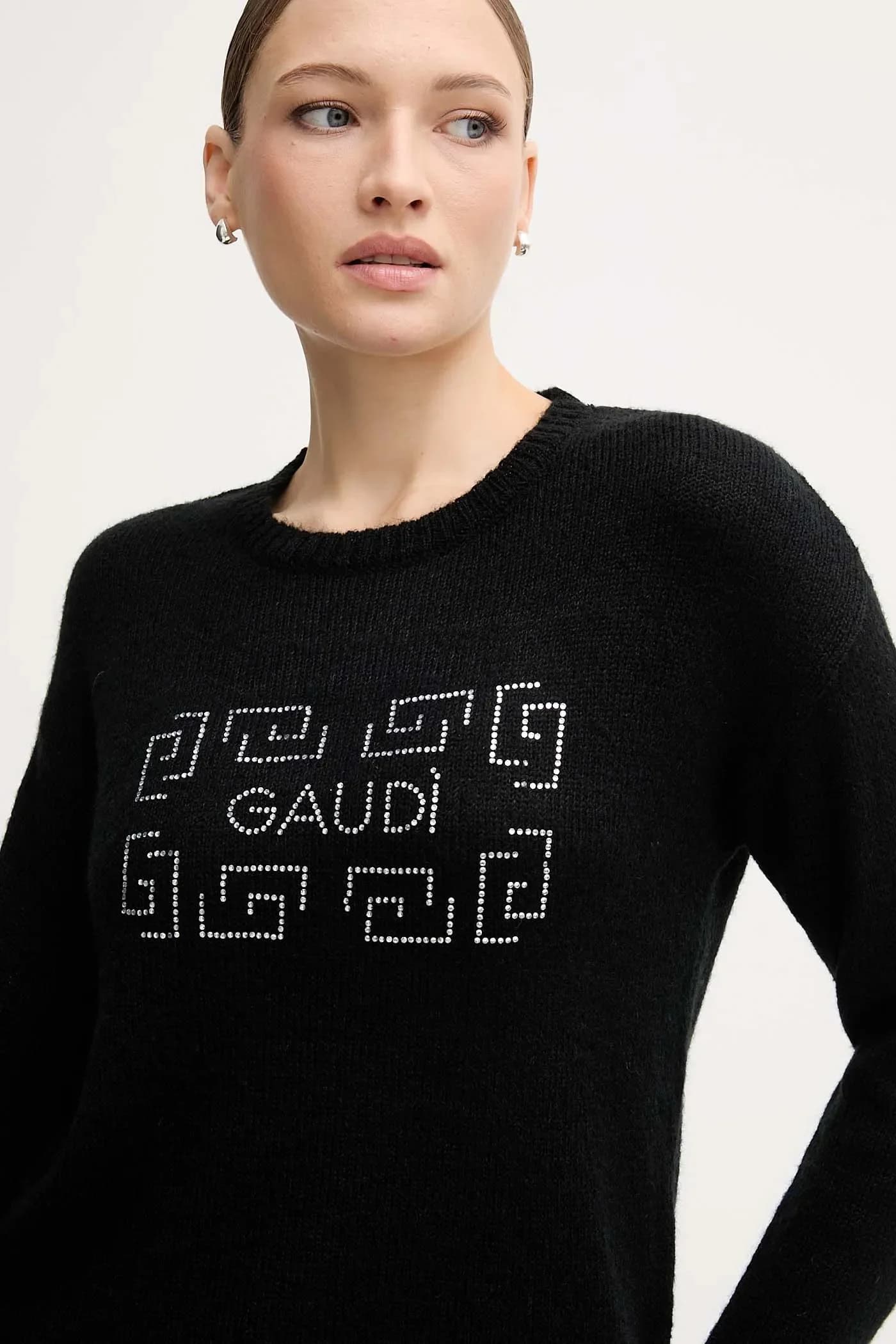 Свитер из смесовой шерсти - фото 4