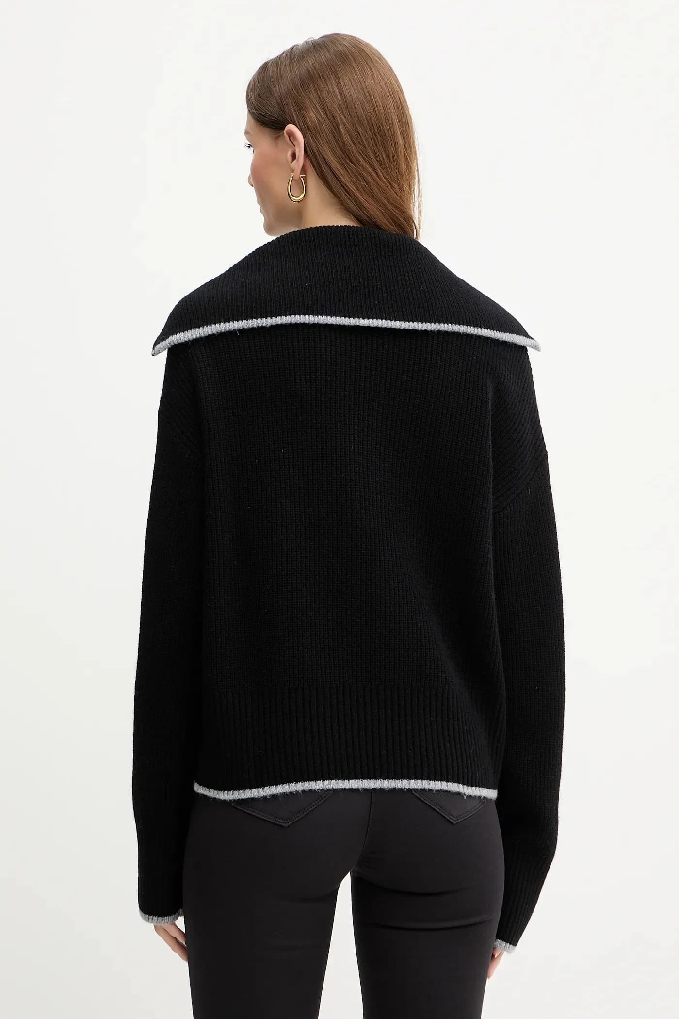 Свитер из смесовой шерсти - фото 3