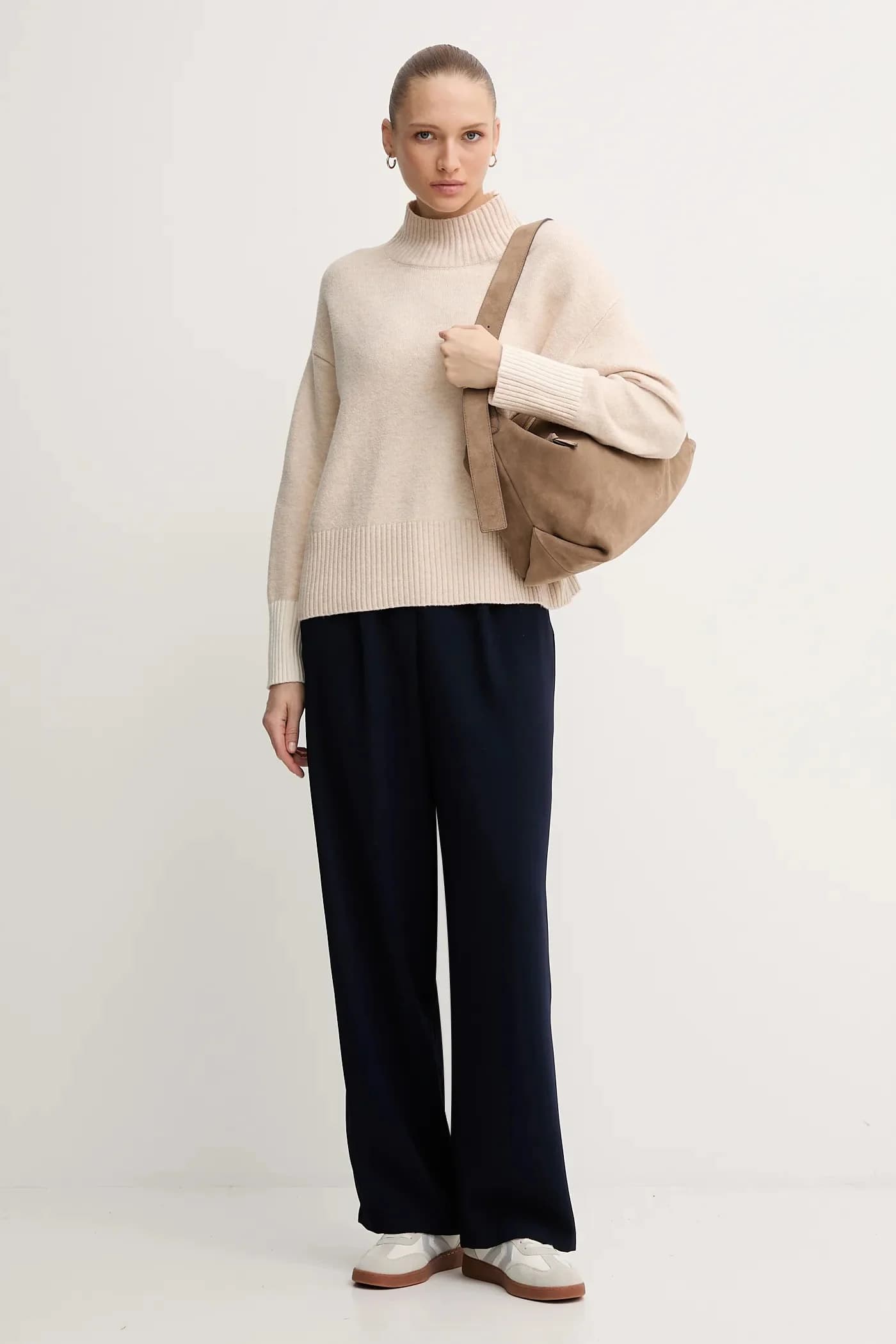 Свитер из смесовой шерсти - фото 2