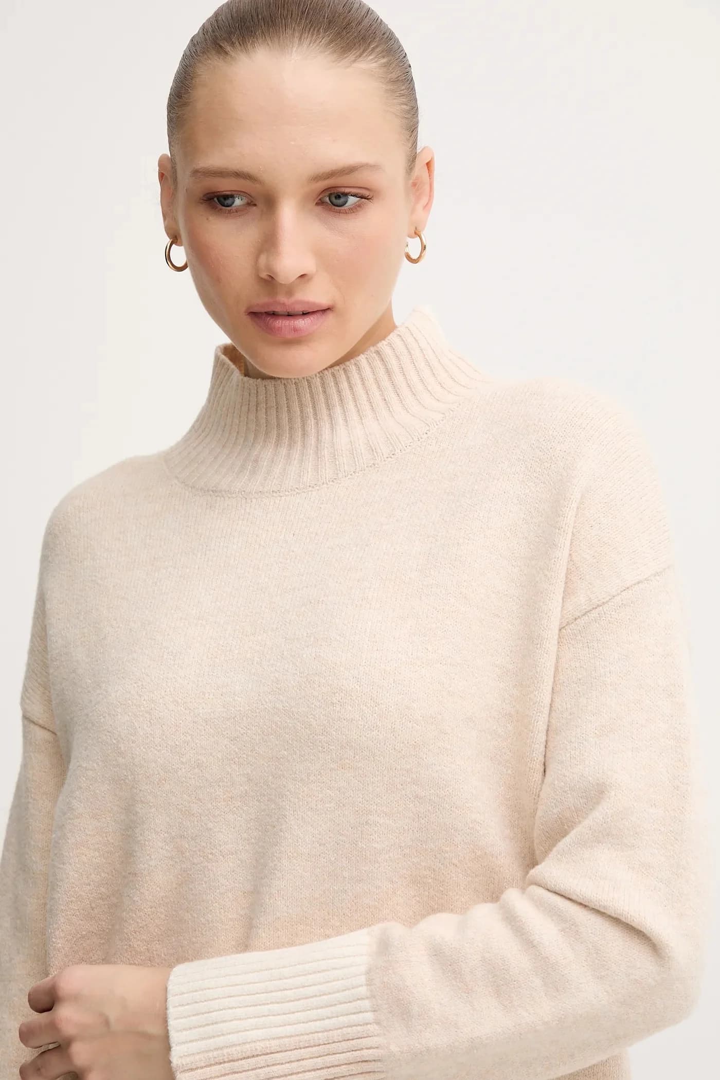 Свитер из смесовой шерсти - фото 4