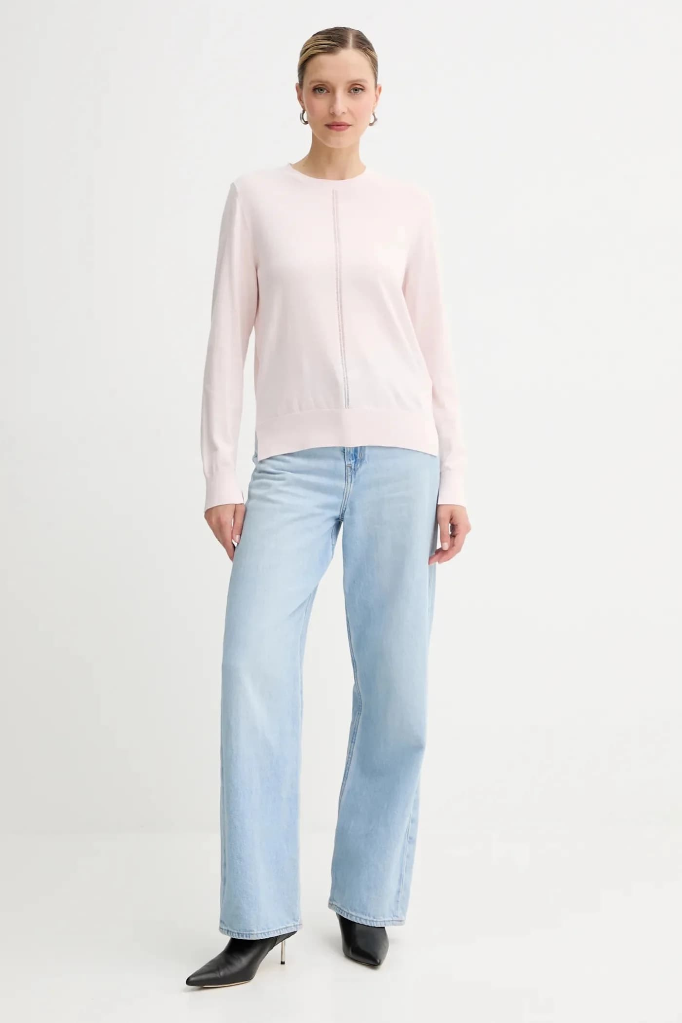 C_Finguine шерстяной свитер - фото 2