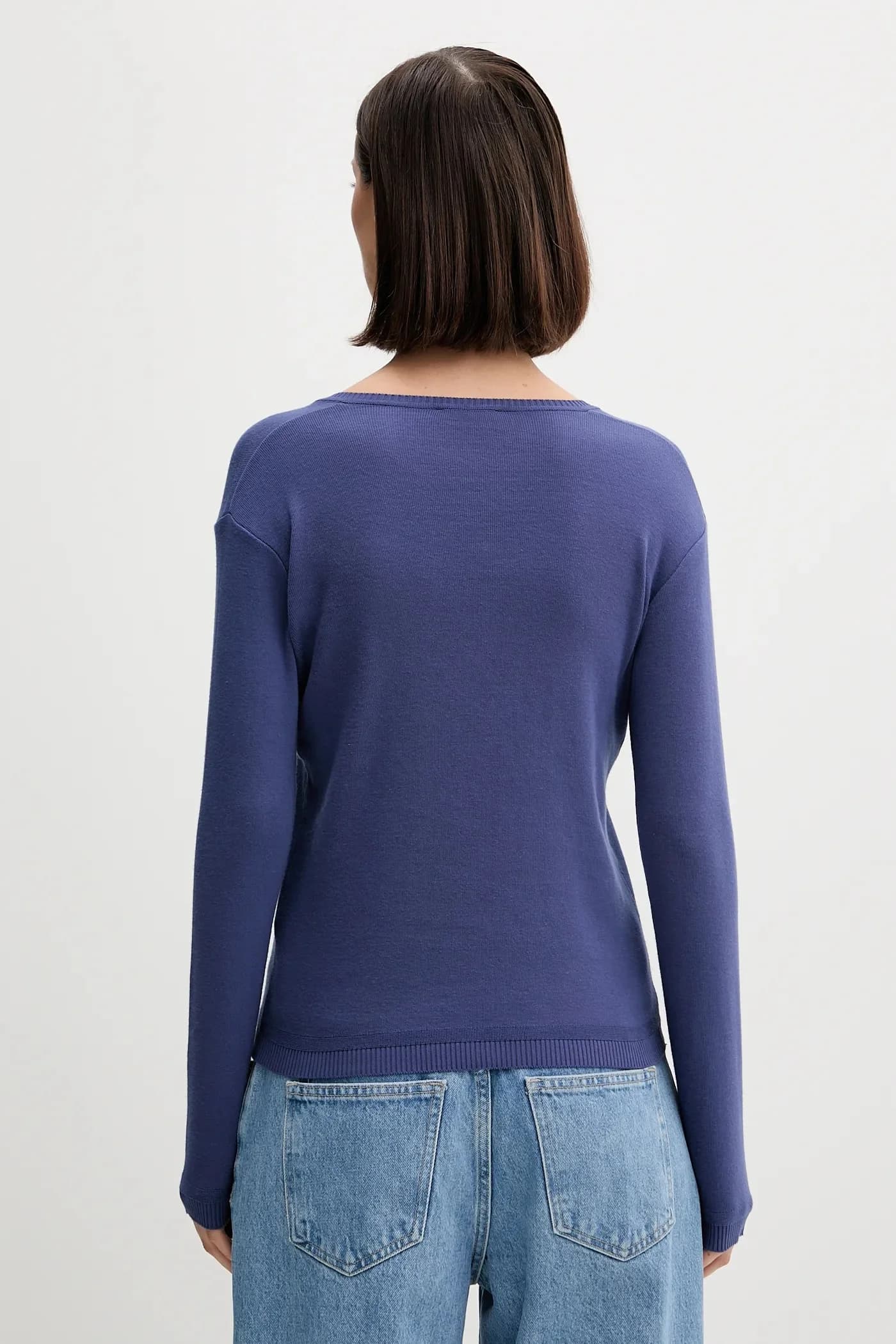 Хлопковый свитер - фото 3