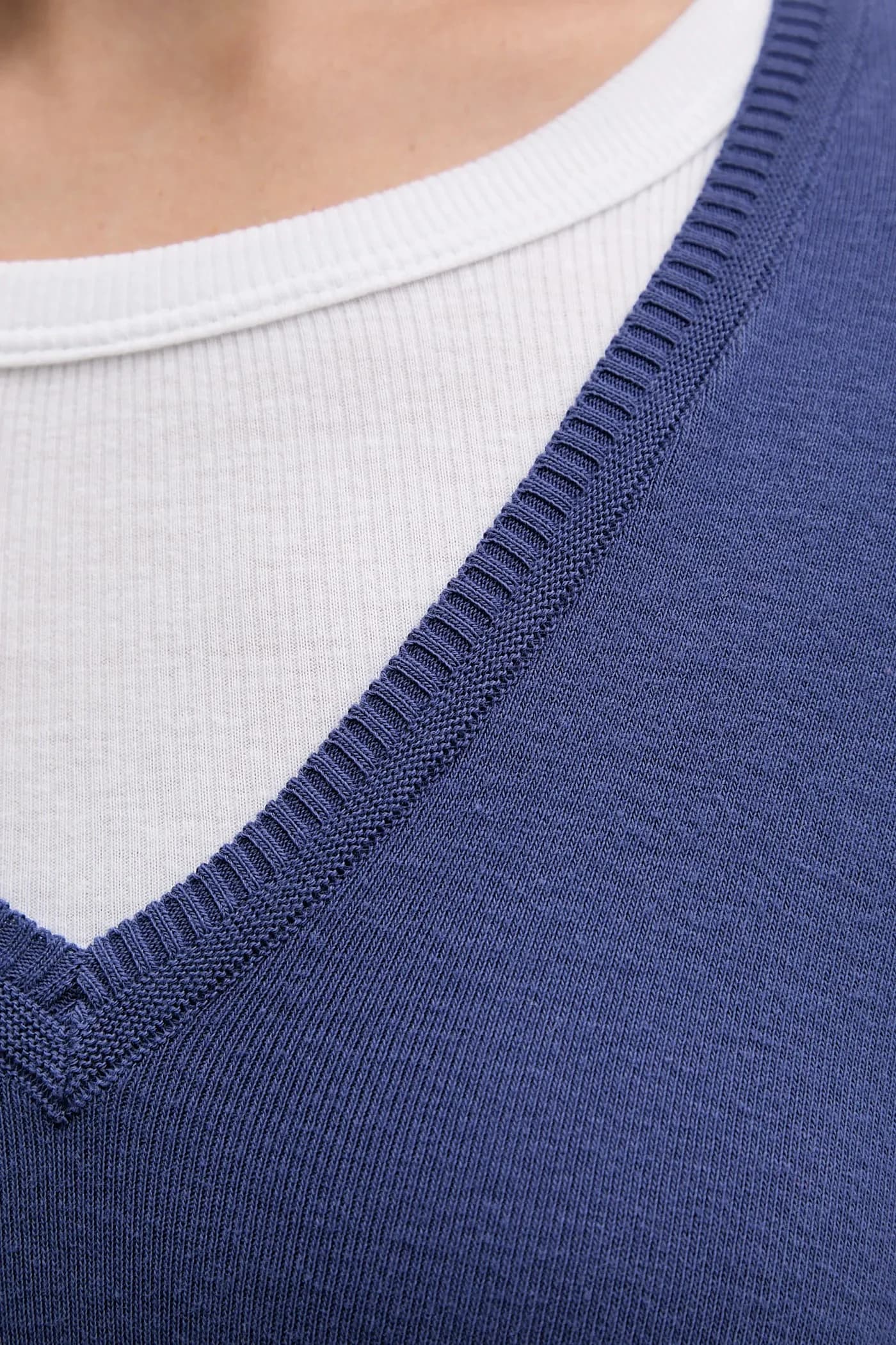 Хлопковый свитер - фото 5