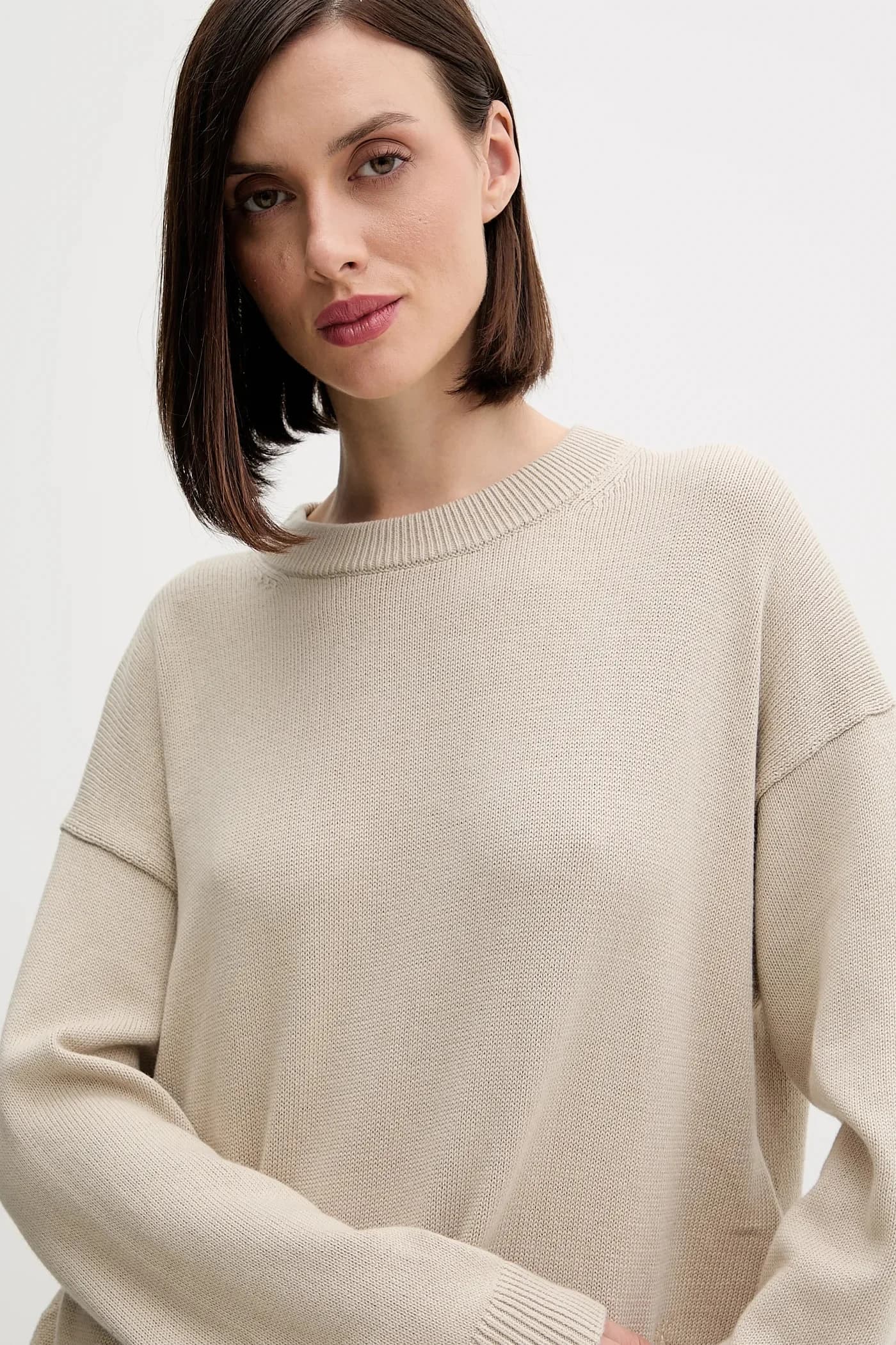 Хлопковый свитер - фото 4