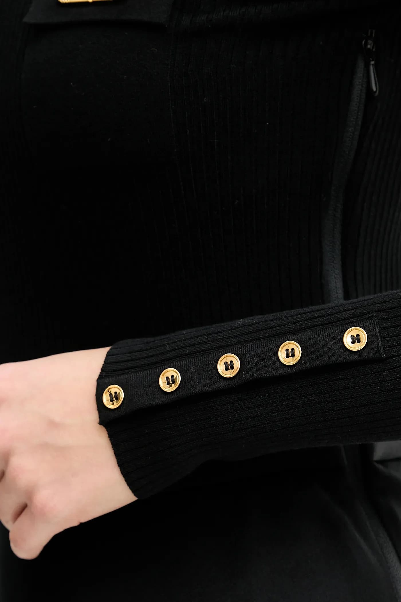 Платье с добавлением шелка - фото 5