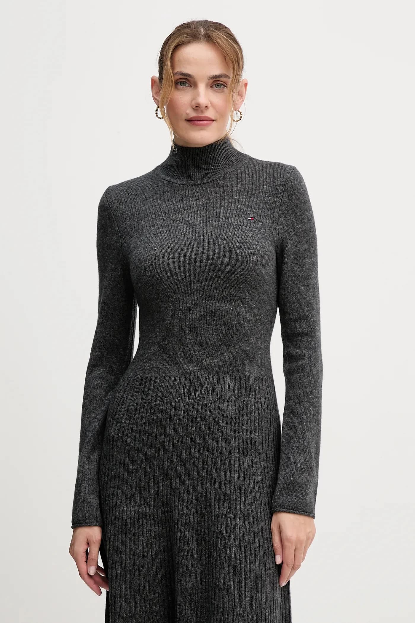 Шерстяное платье - фото 4