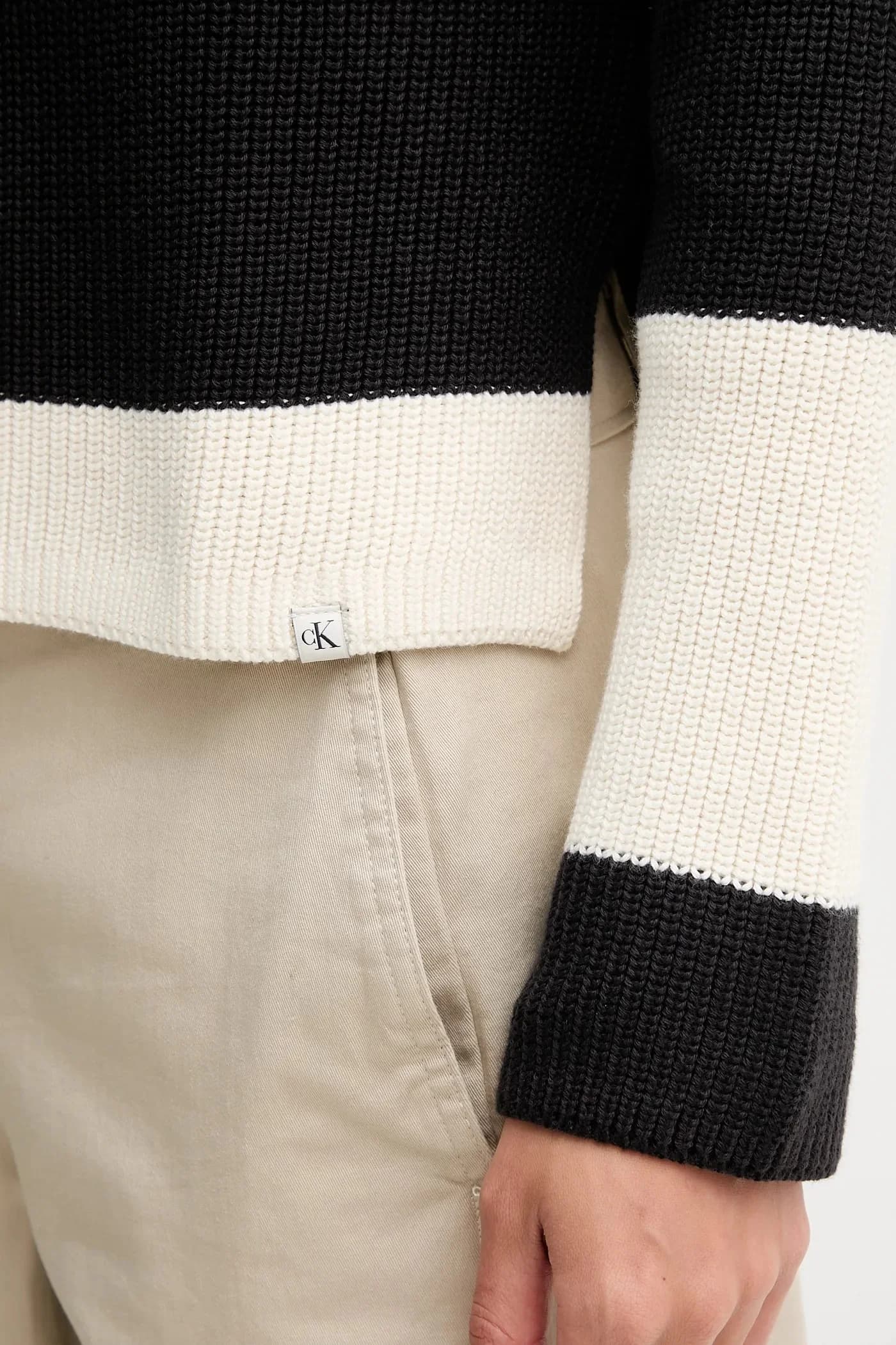 Хлопковый свитер - фото 5