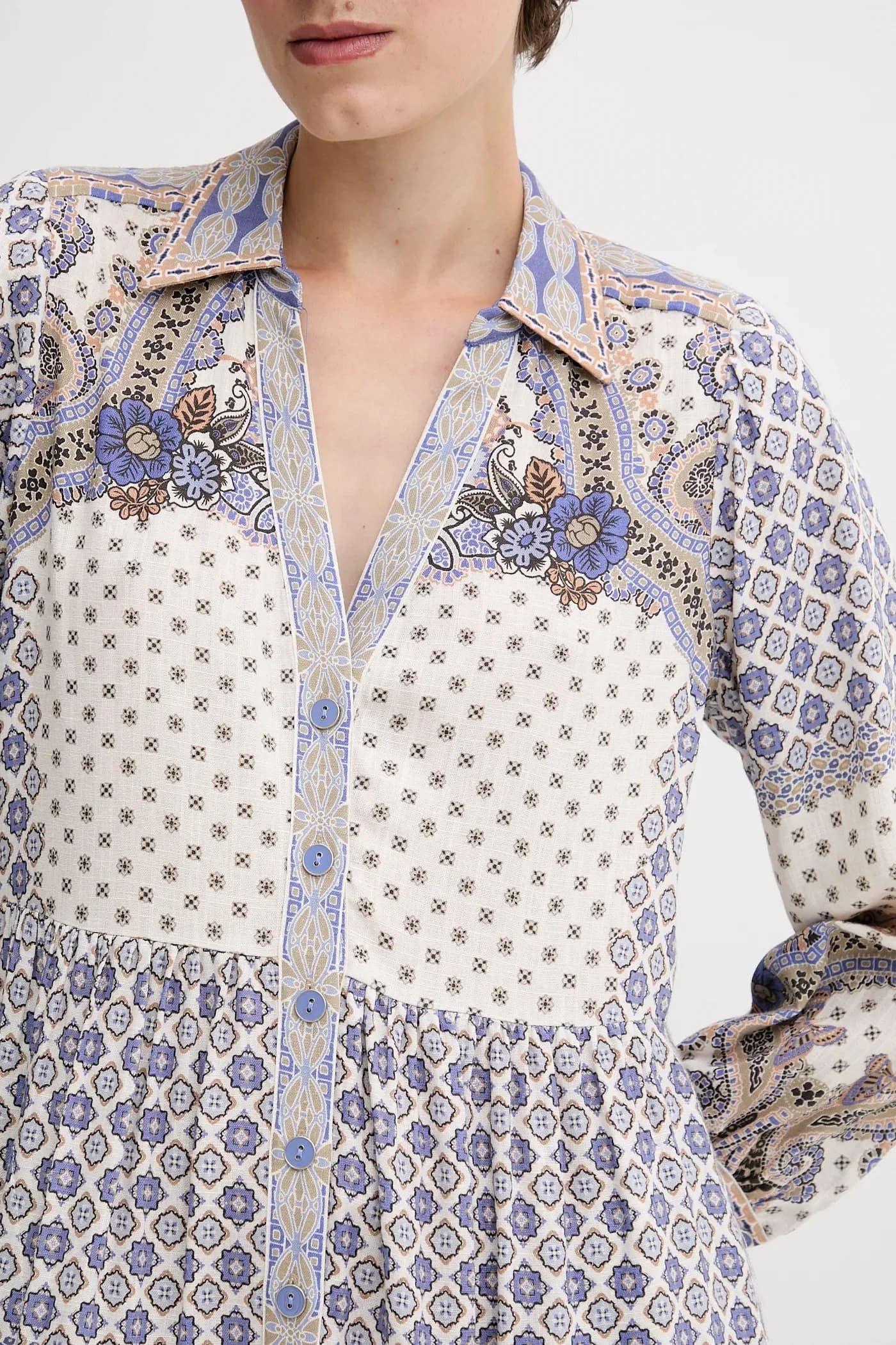 Платье из льна - фото 5