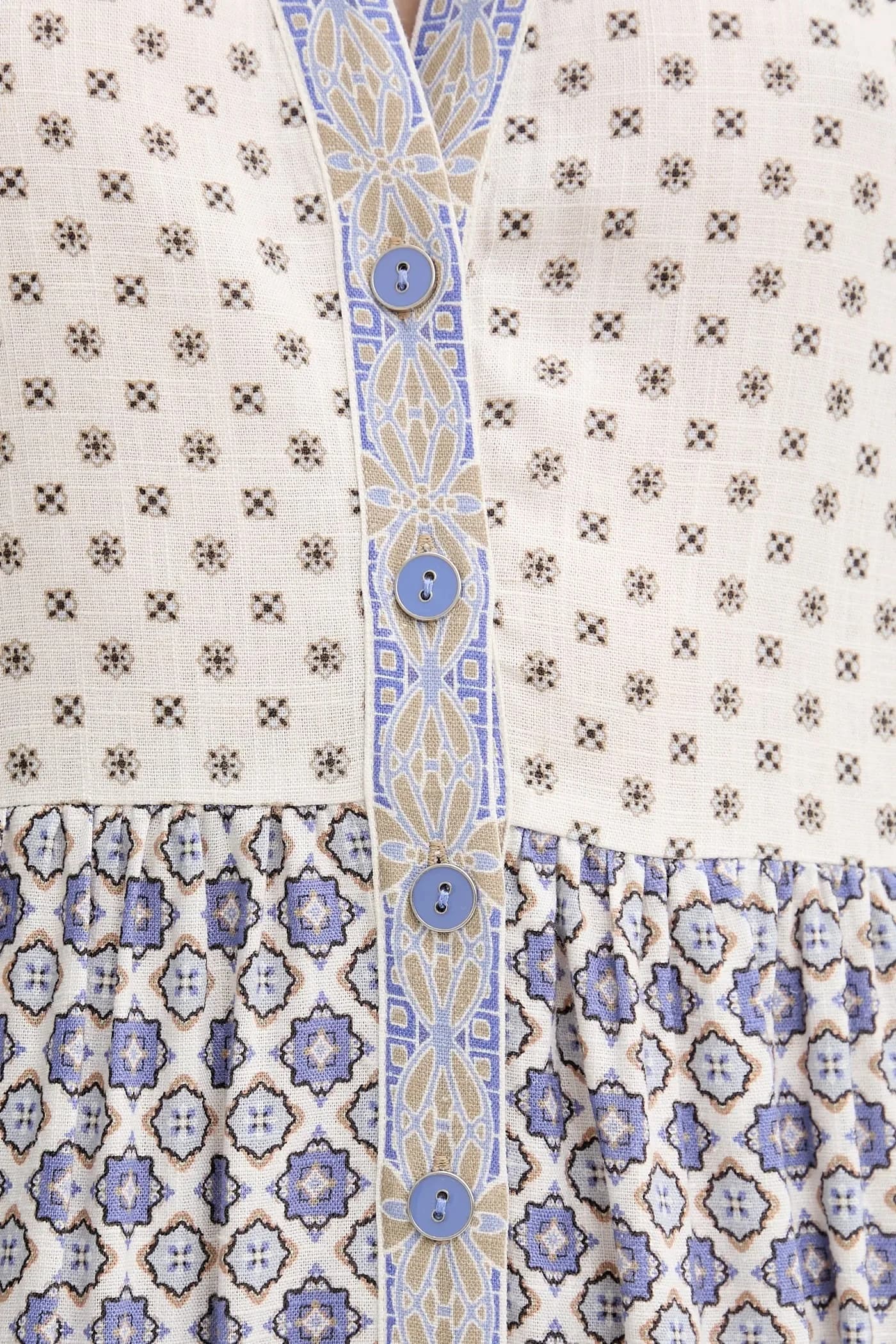 Платье из льна - фото 6