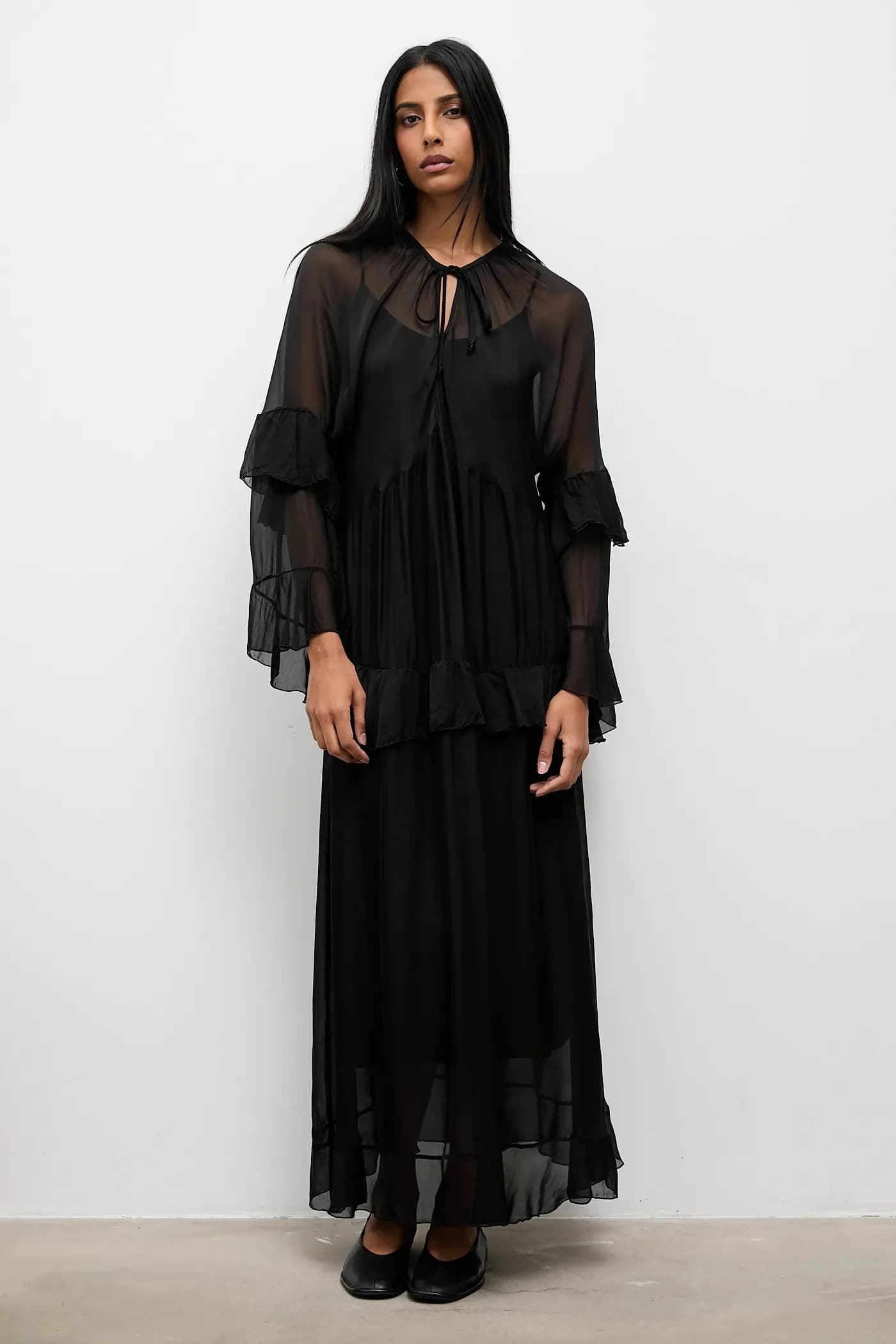 Шелковое платье - фото 2