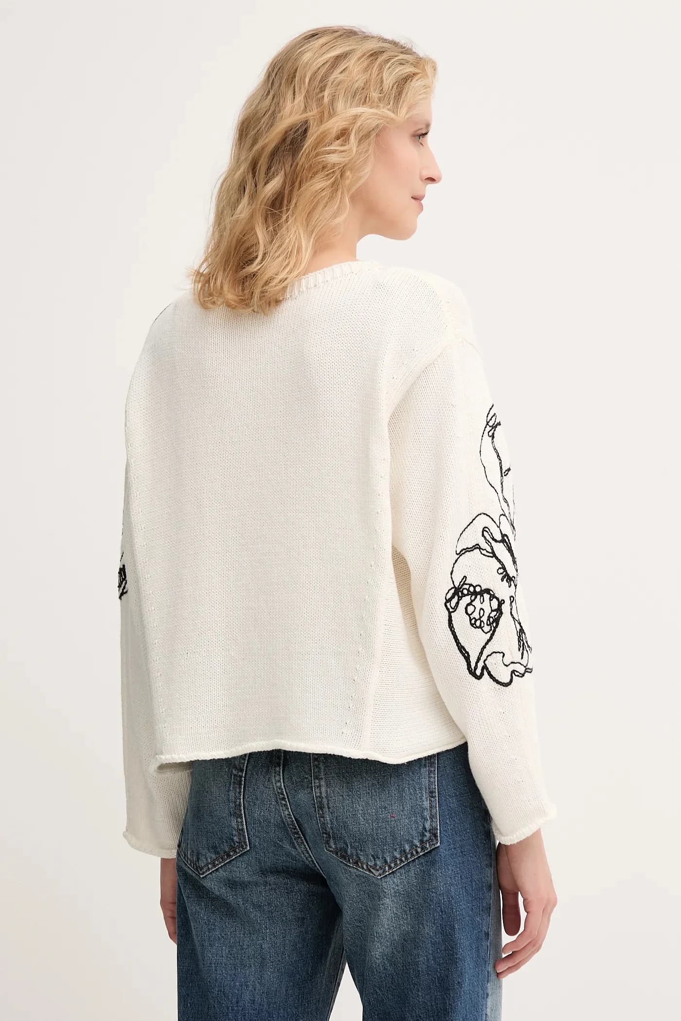 Свитер из смесовой шерсти - фото 3