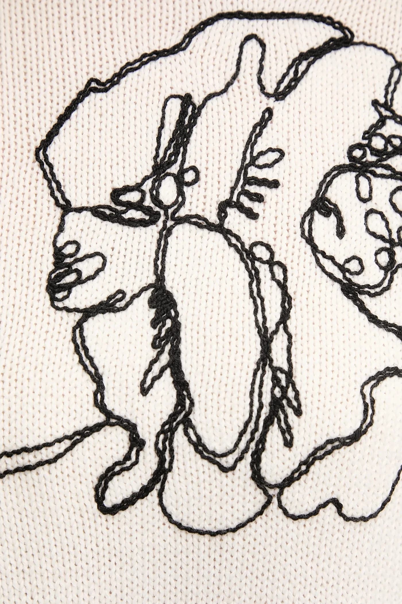 Свитер из смесовой шерсти - фото 5