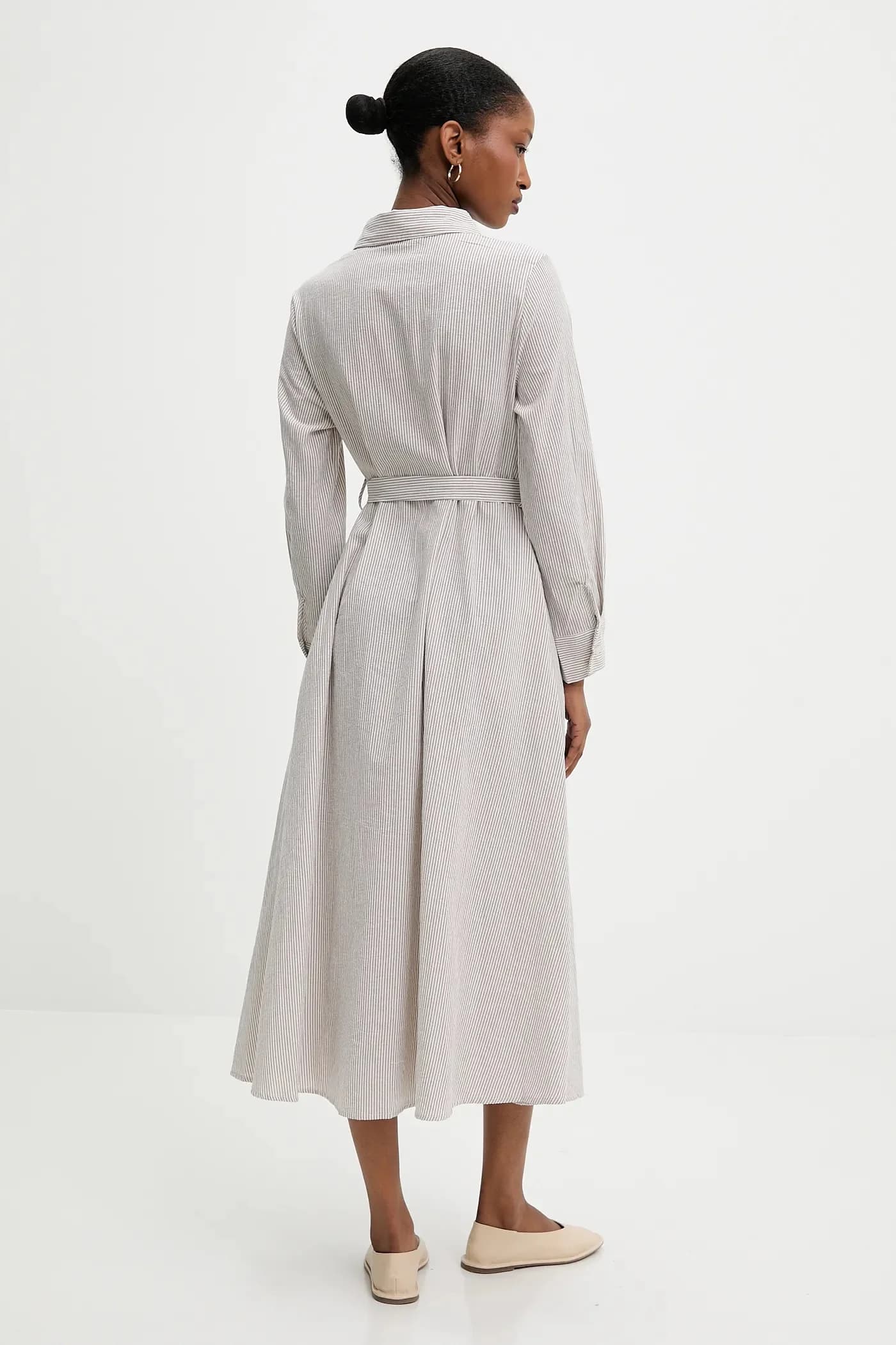 Льняное платье - фото 2