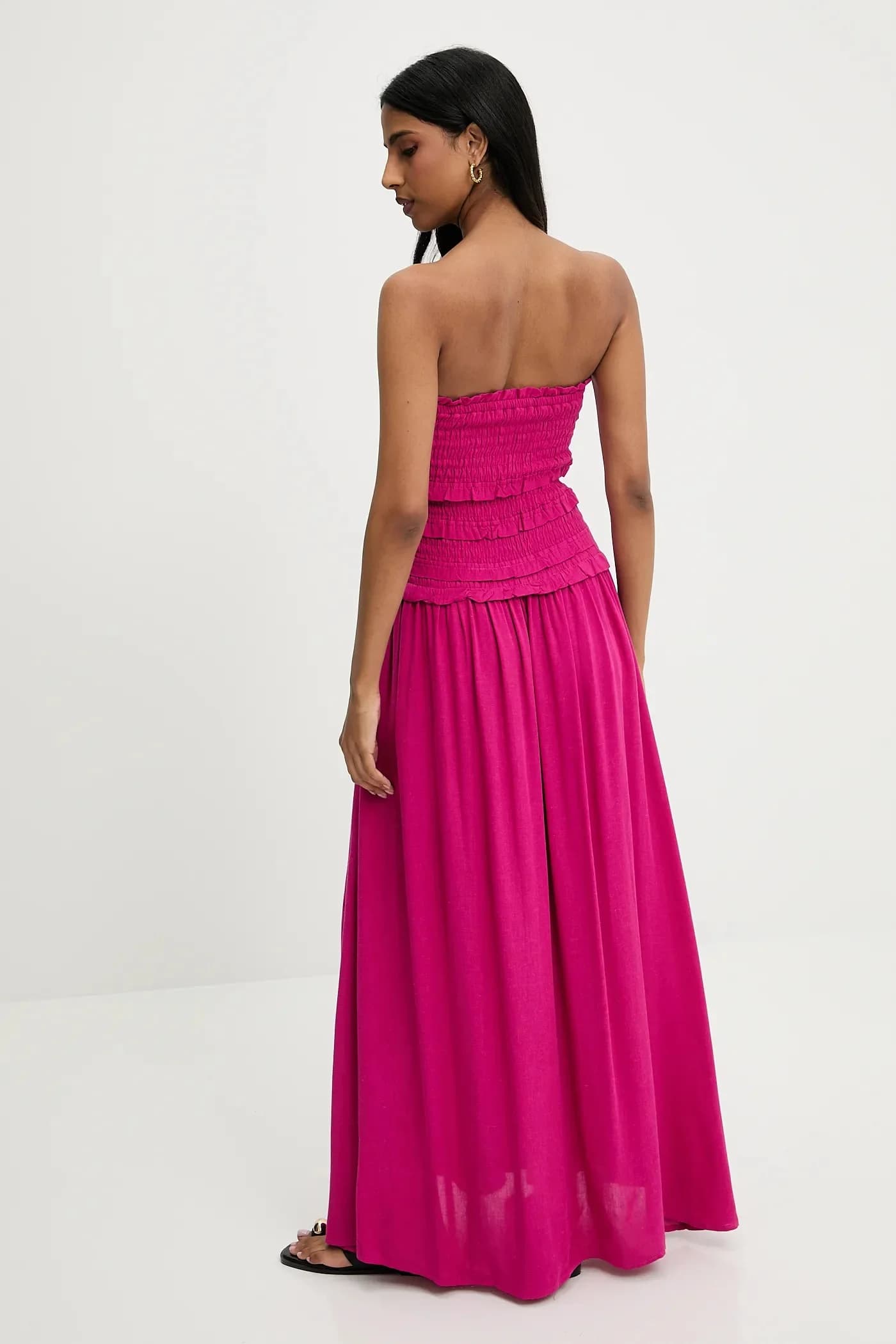 Льняное платье - фото 3