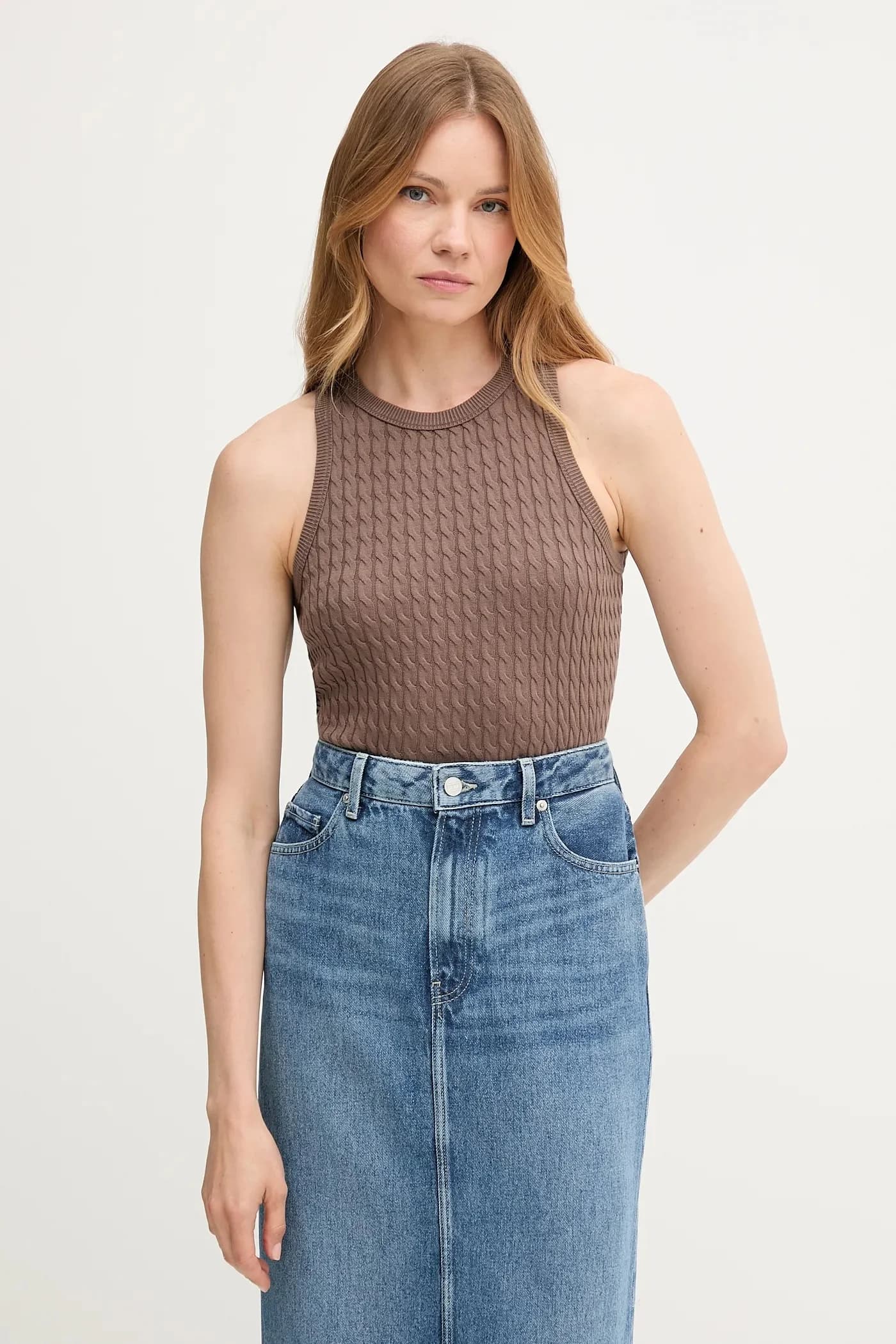 Хлопковый жилет