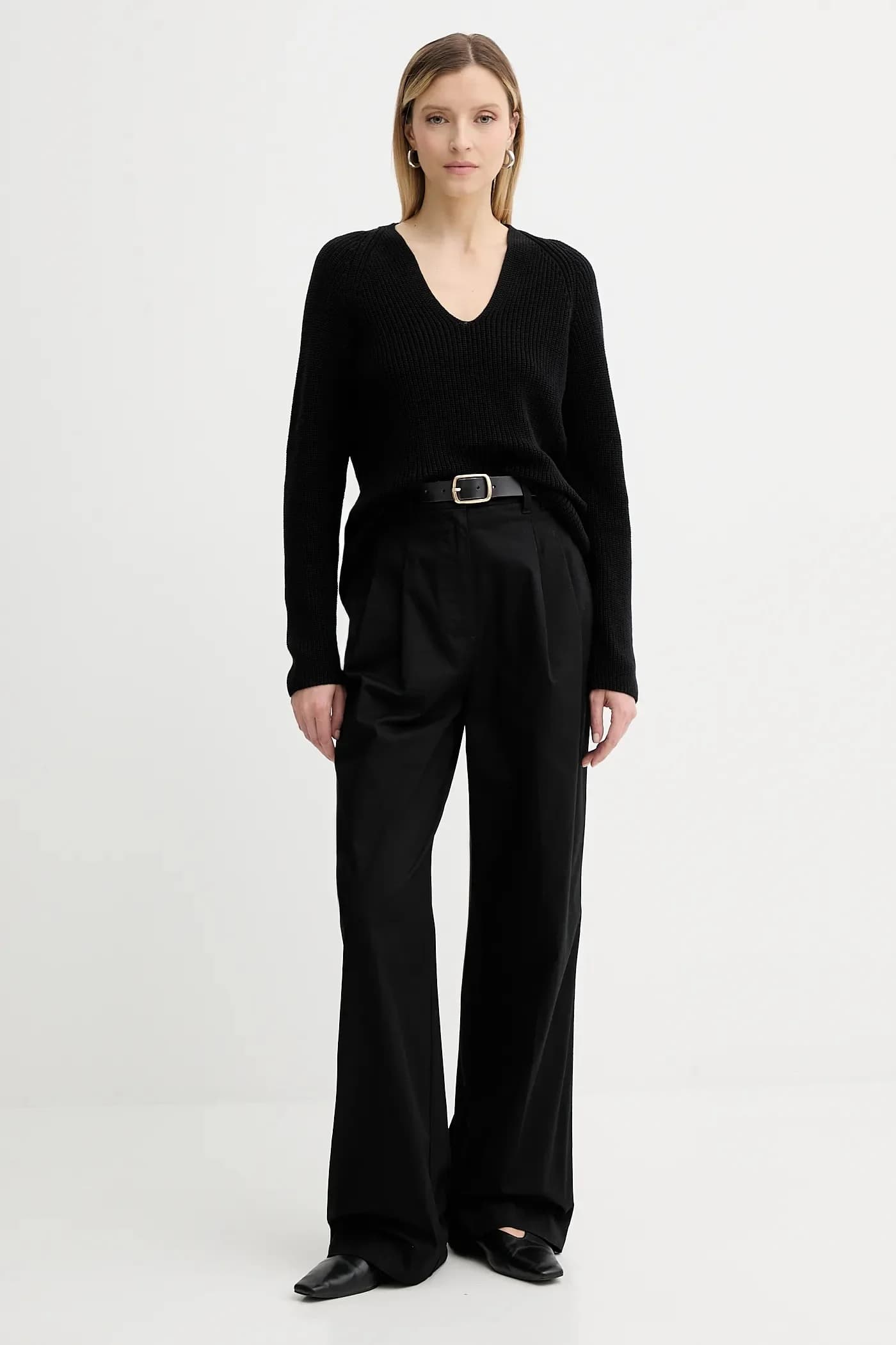 Хлопковый свитер - фото 2