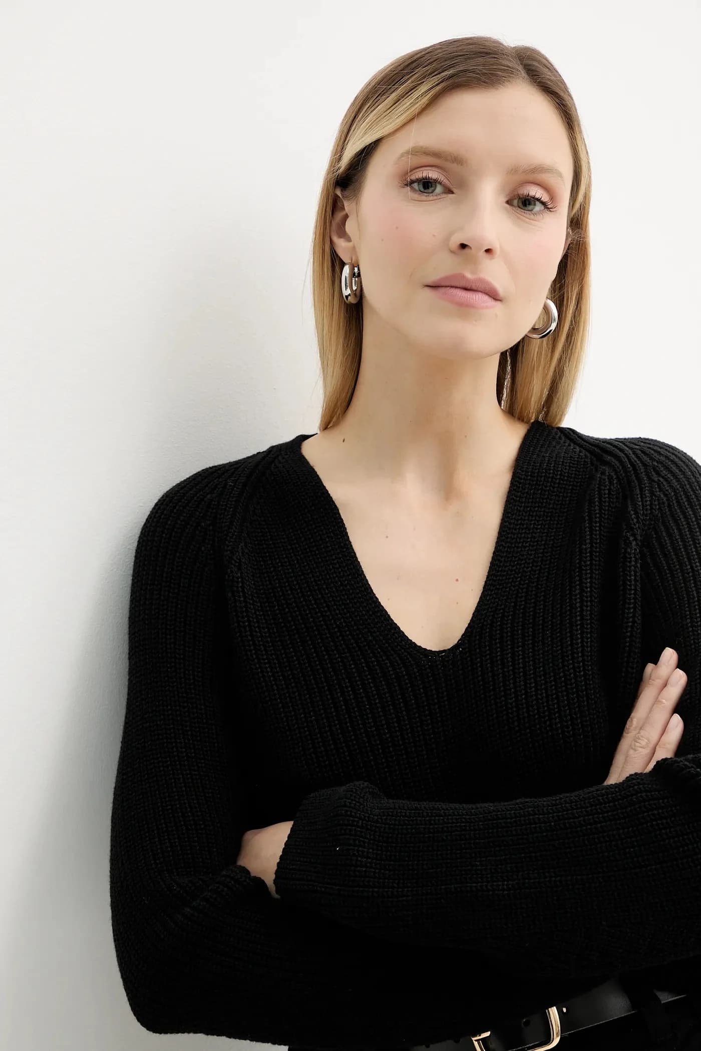 Хлопковый свитер - фото 4