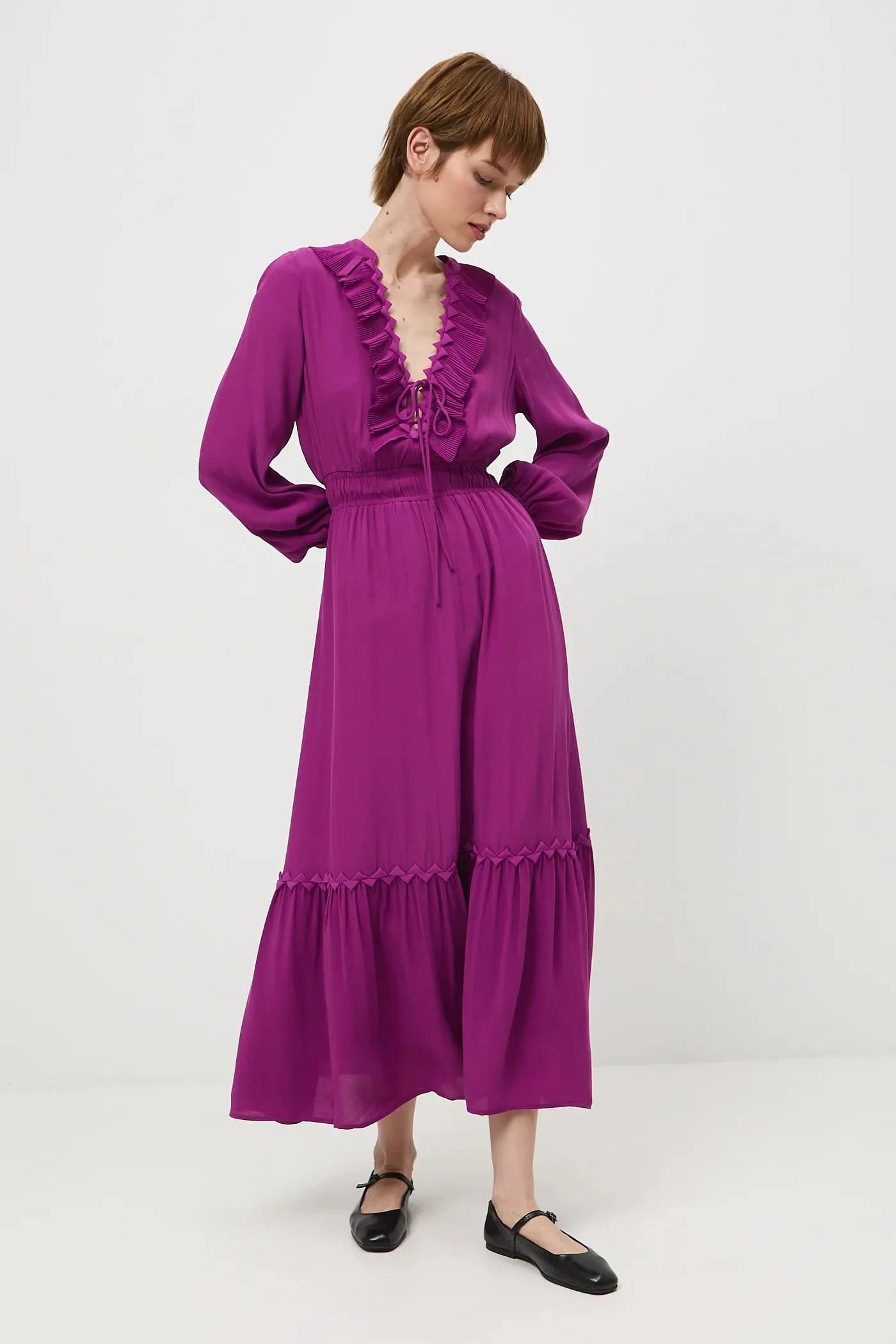 Платье из вискозы - фото 2