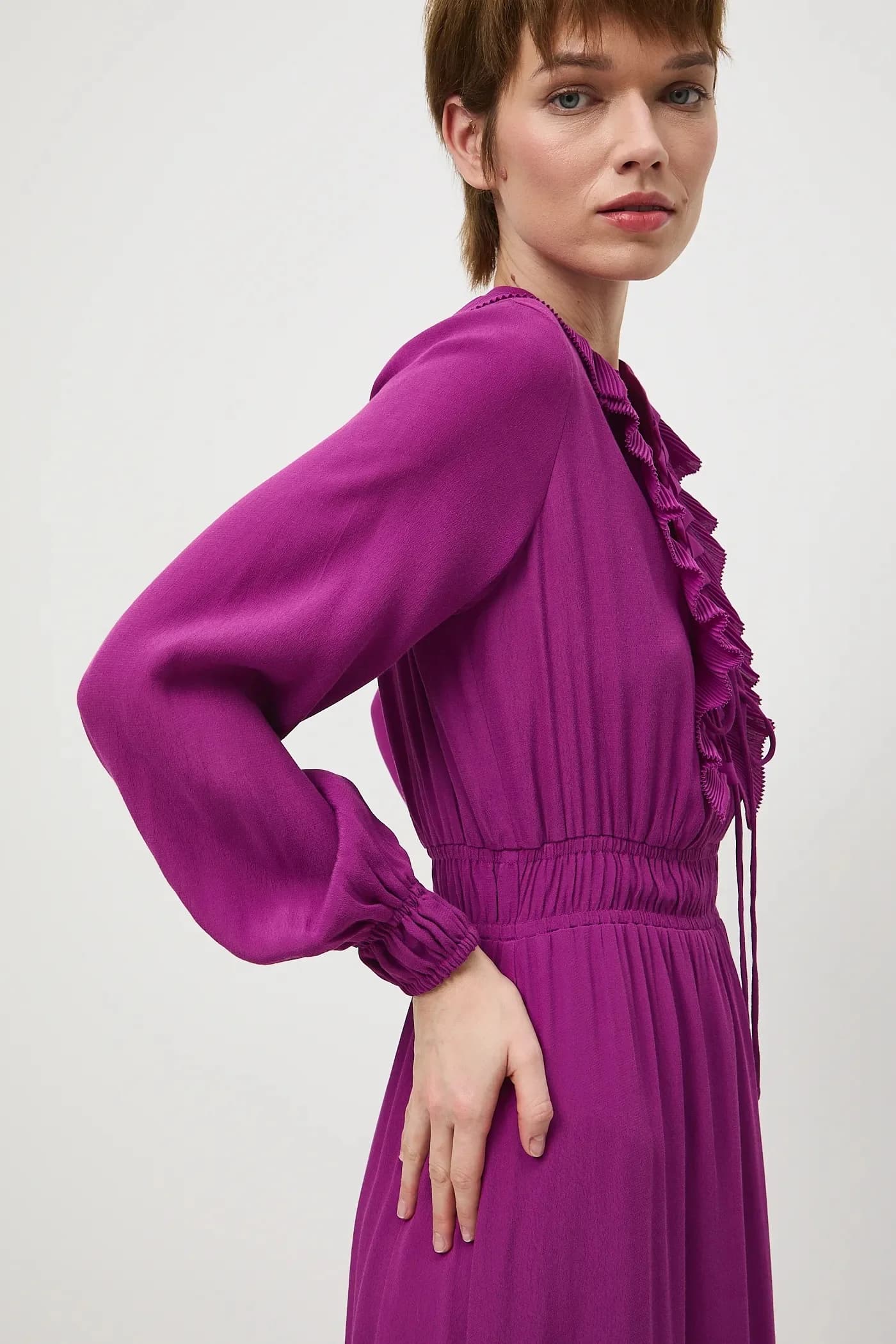 Платье из вискозы - фото 4