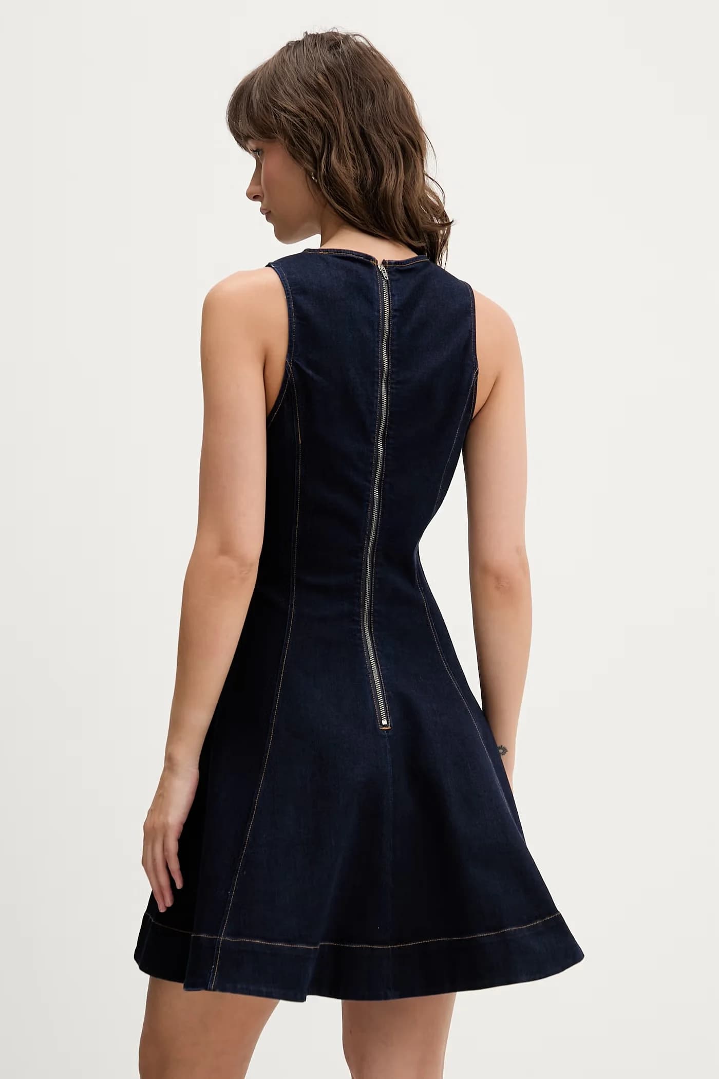 Джинсовое платье - фото 3