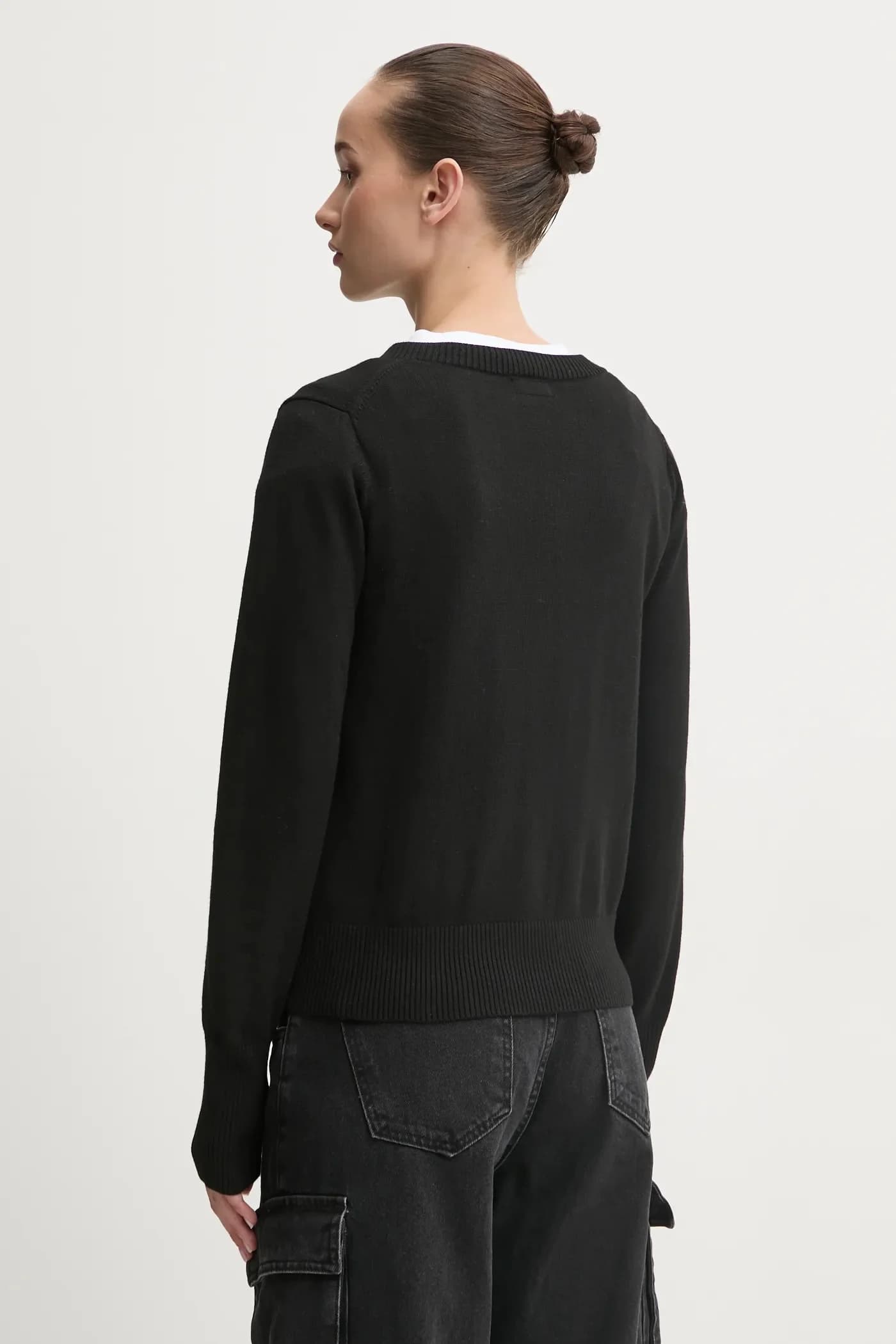 Свитер из смесового шелка - фото 3