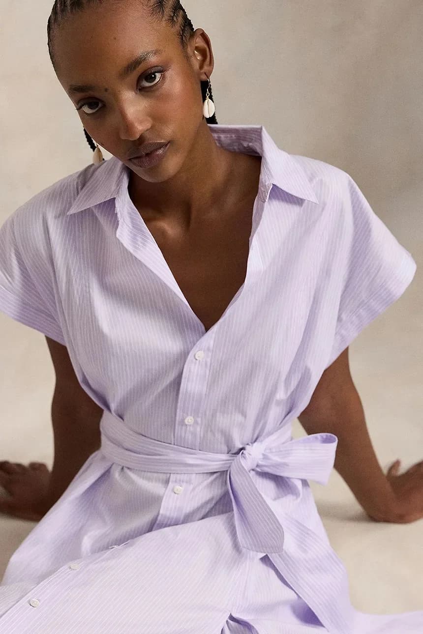 Хлопковое платье - фото 5